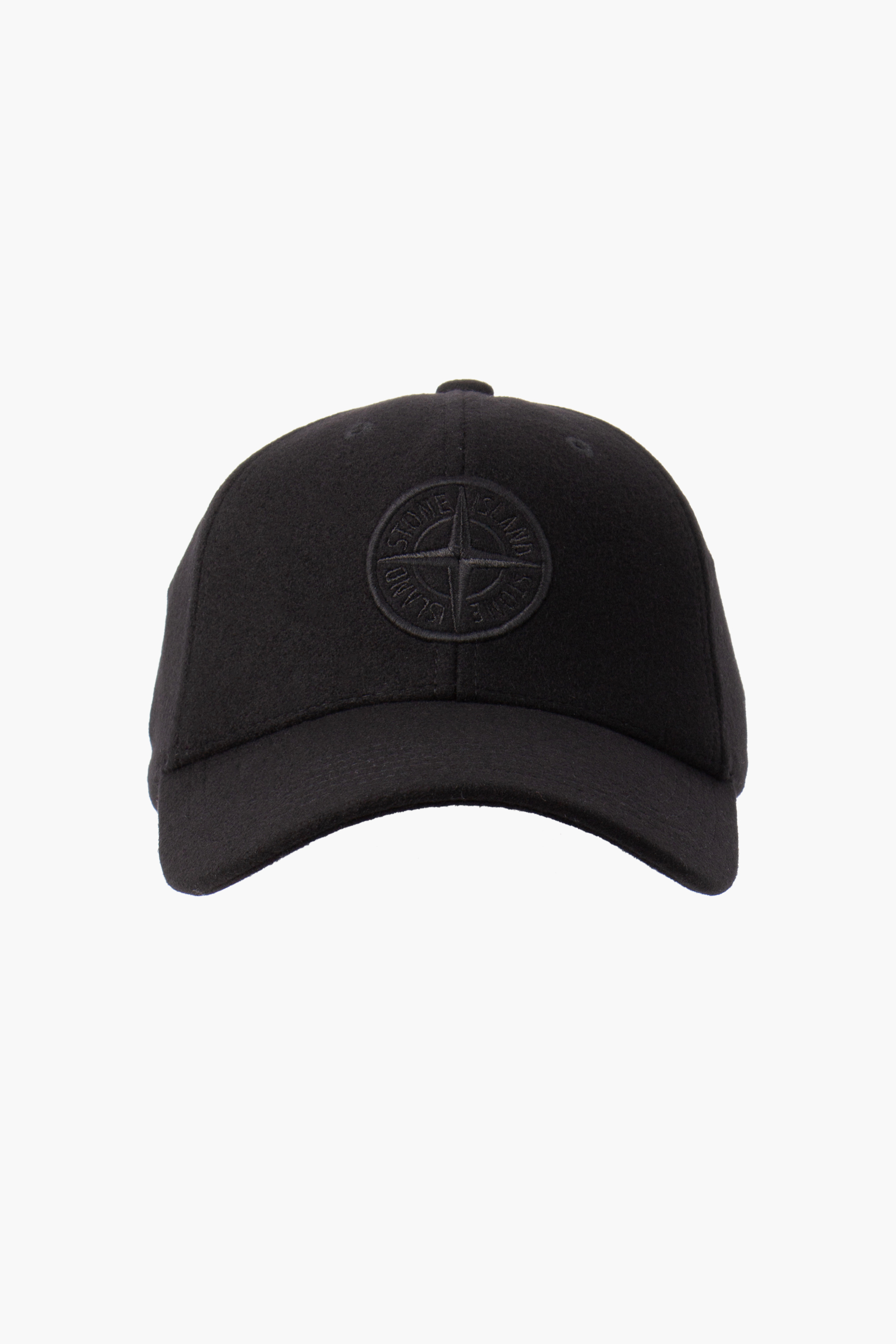 STONE ISLAND Virgin Wool-Nylon Flannel Cap STONE ISLAND Virgin Wool-Nylon Flannel Cap