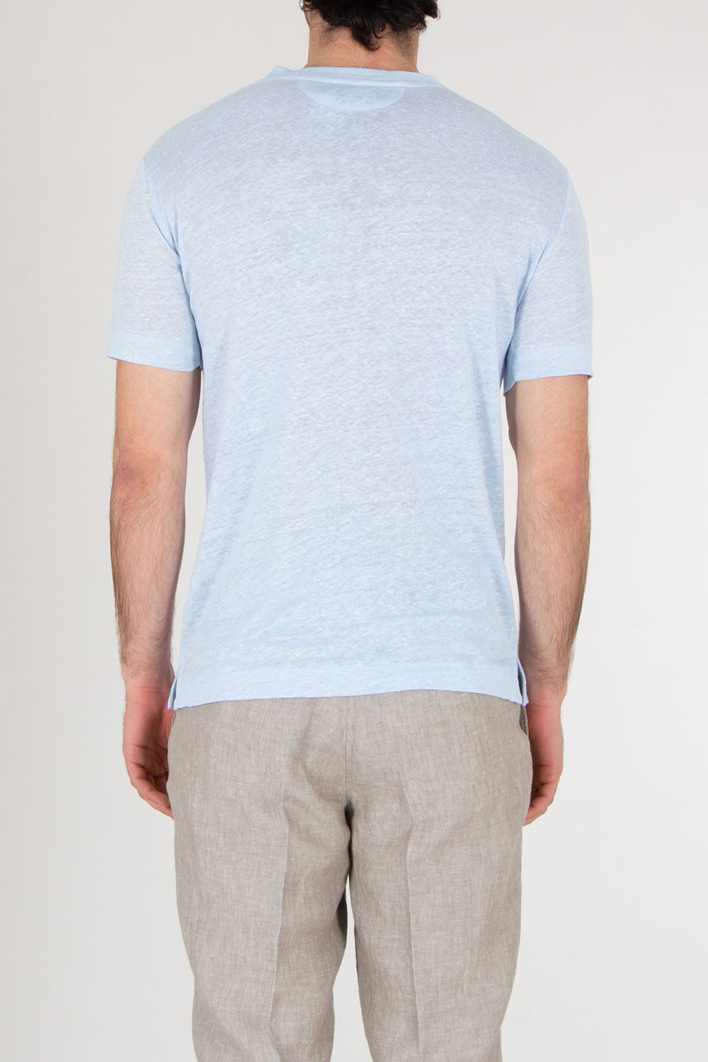 AURÉLIEN Regular Fit Linen T-Shirt