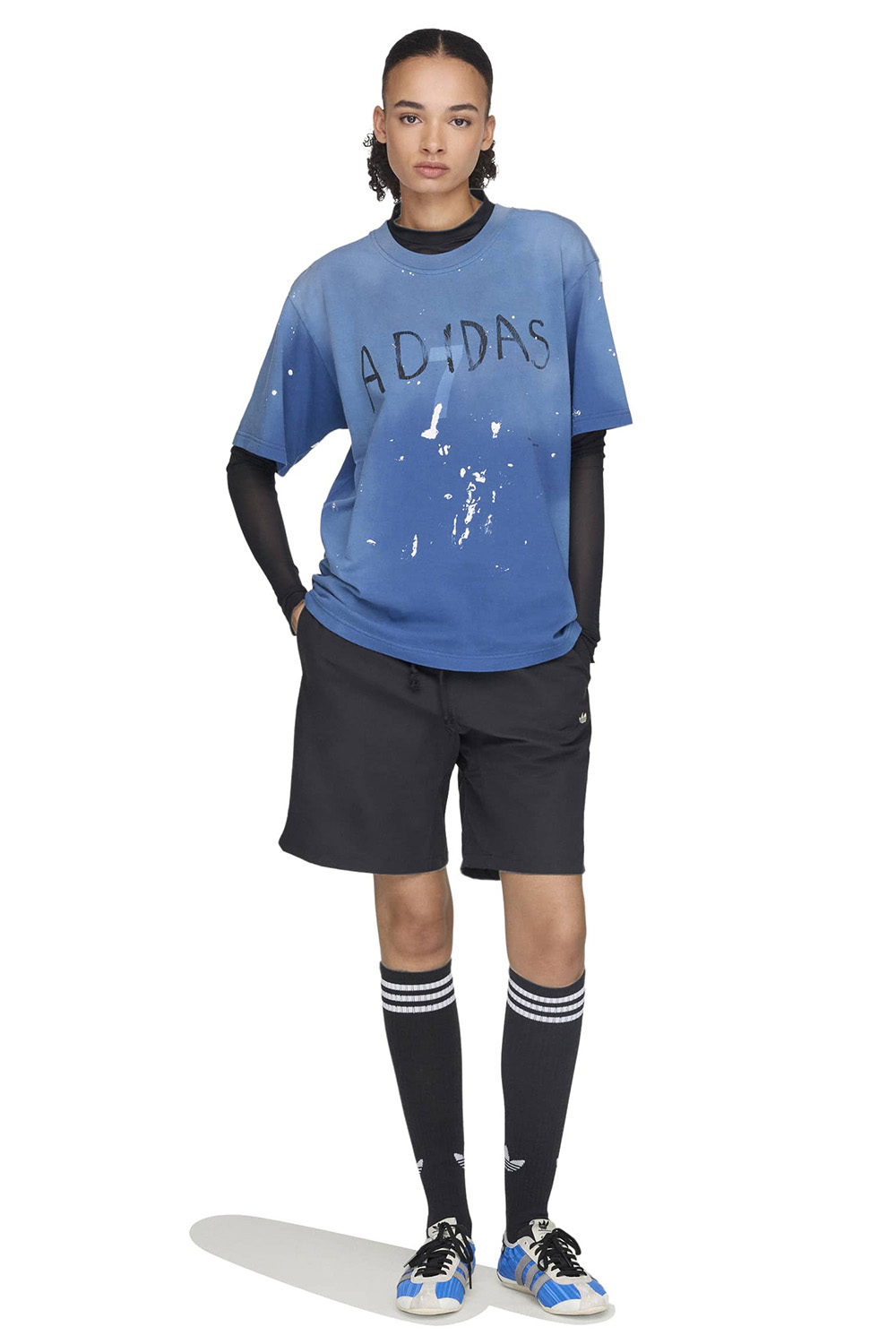 ADIDAS x Song For The Mute Paint Splash Tee