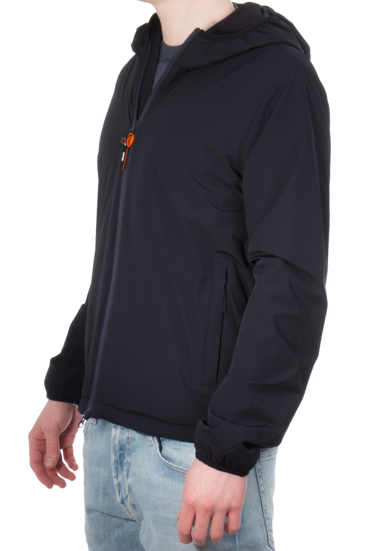 ASPESI Hooded Nylon Stretch Jacket