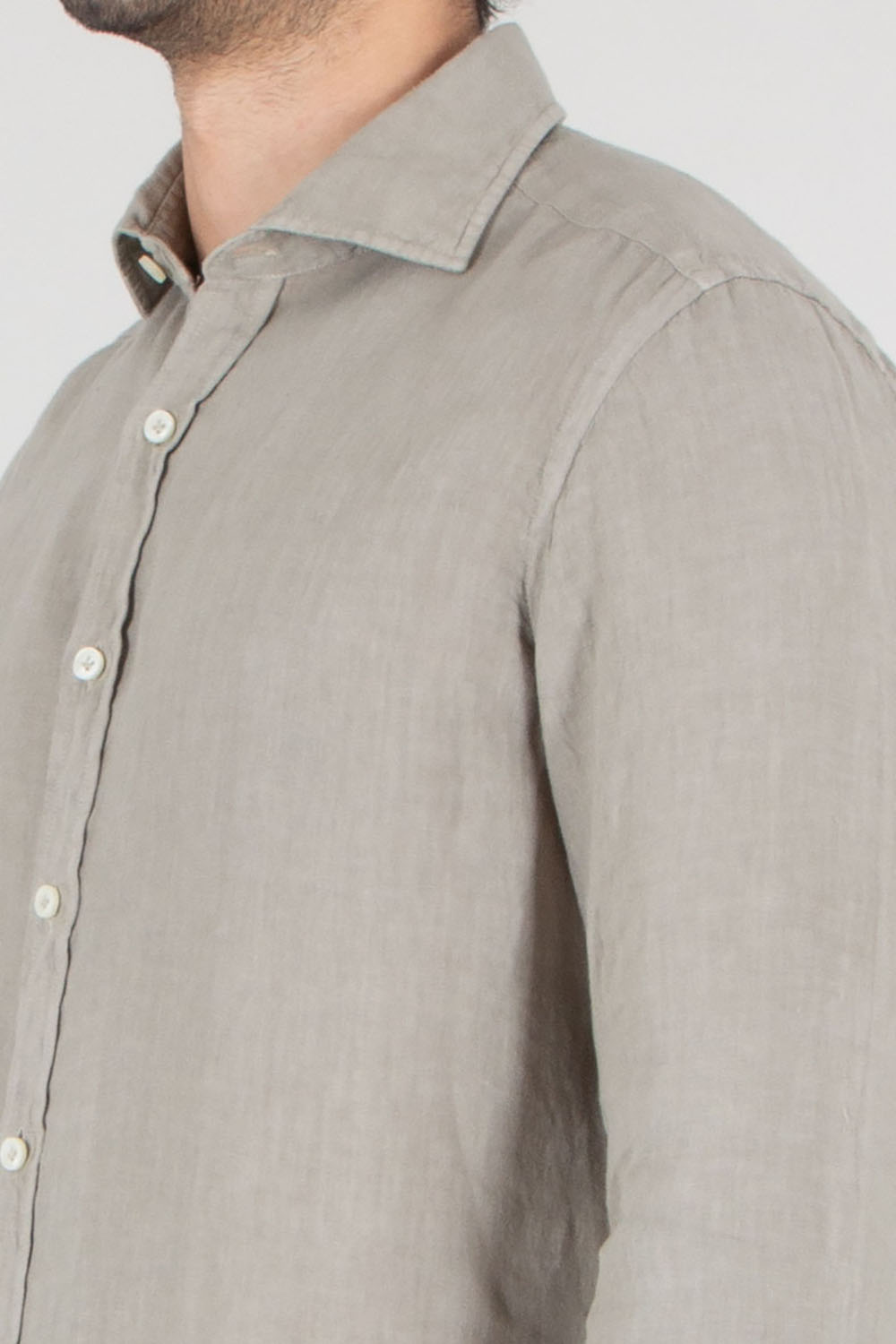 SONRISA Regular Fit Linen Shirt
