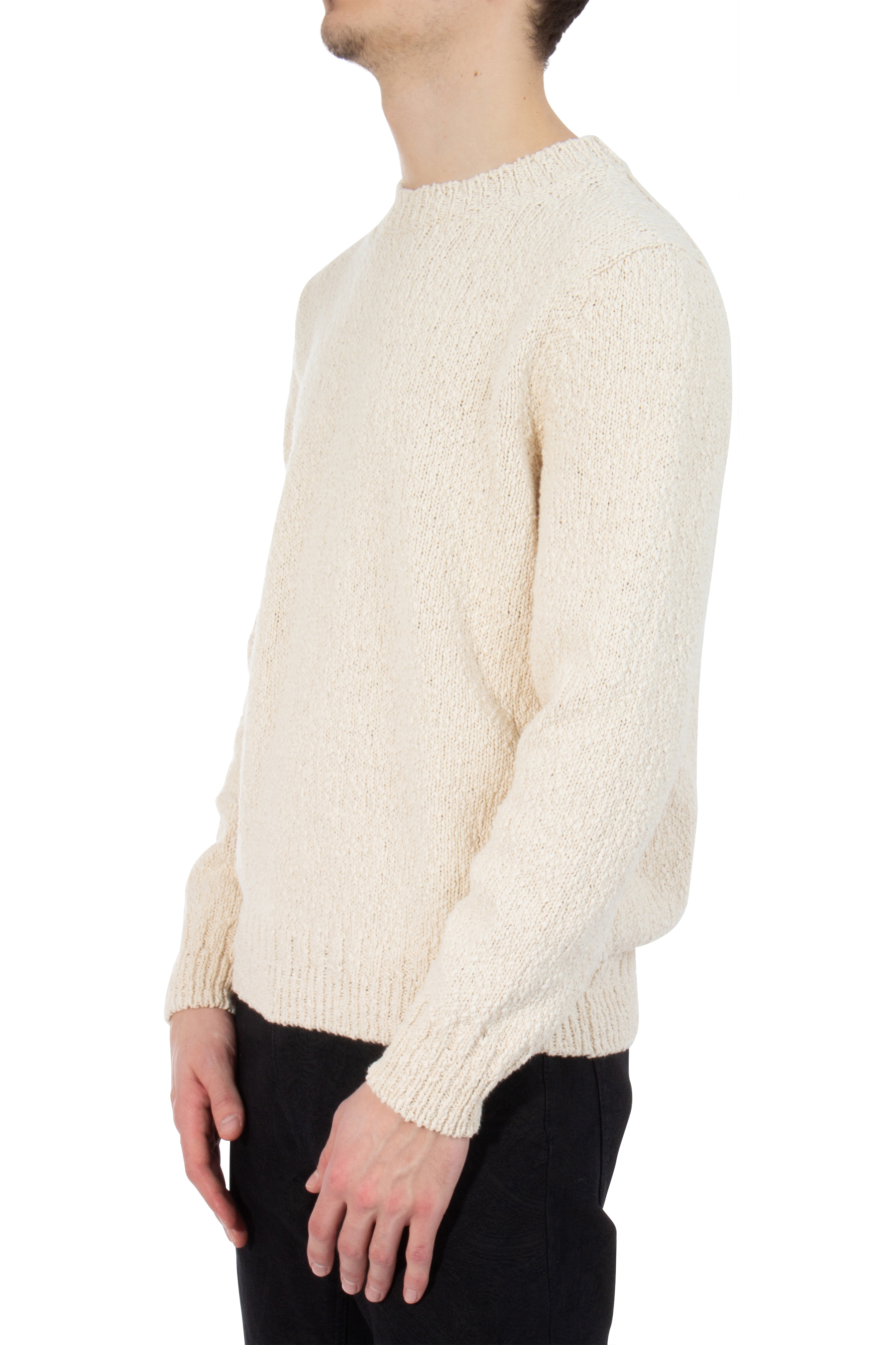 CANALI Malfilé Cotton Knit Sweater CANALI Malfilé Cotton Knit Sweater
