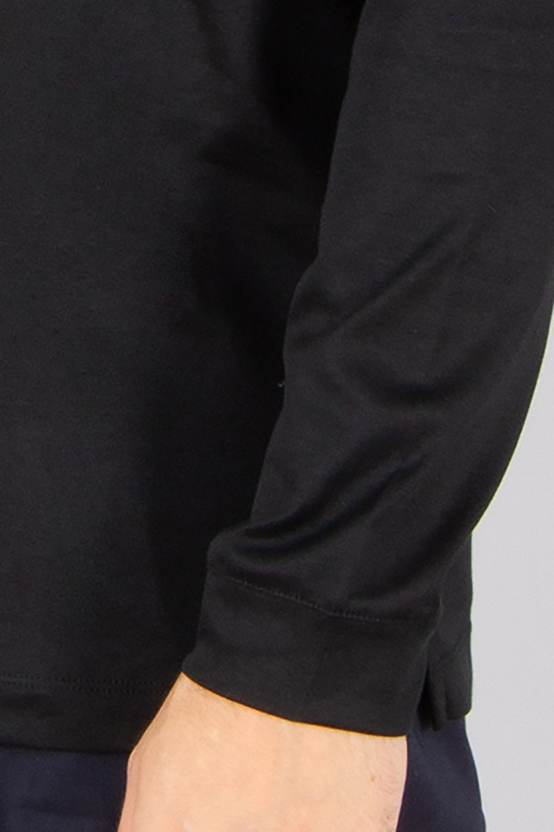 VAN LAACK Slim Fit Swiss Cotton Jersey Crew Neck Long-Sleeve T-Shirt Paro-L Langarm, Ärmel, Blazer, Jacke, Hosen
