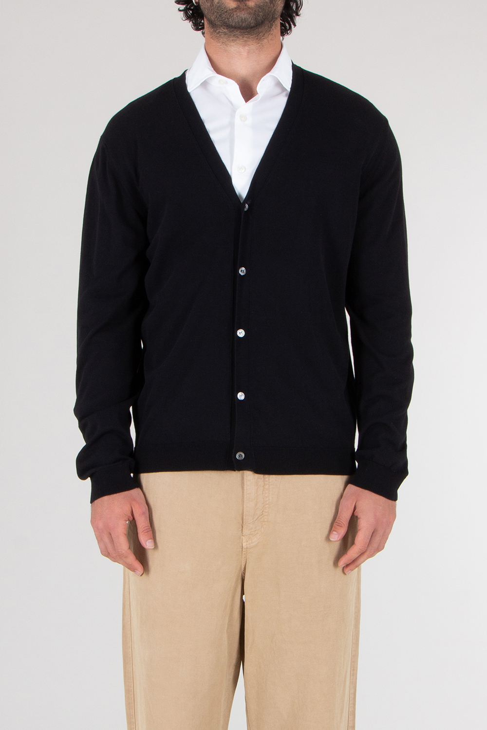 ROBERTO COLLINA Light Weight Cotton Cardigan