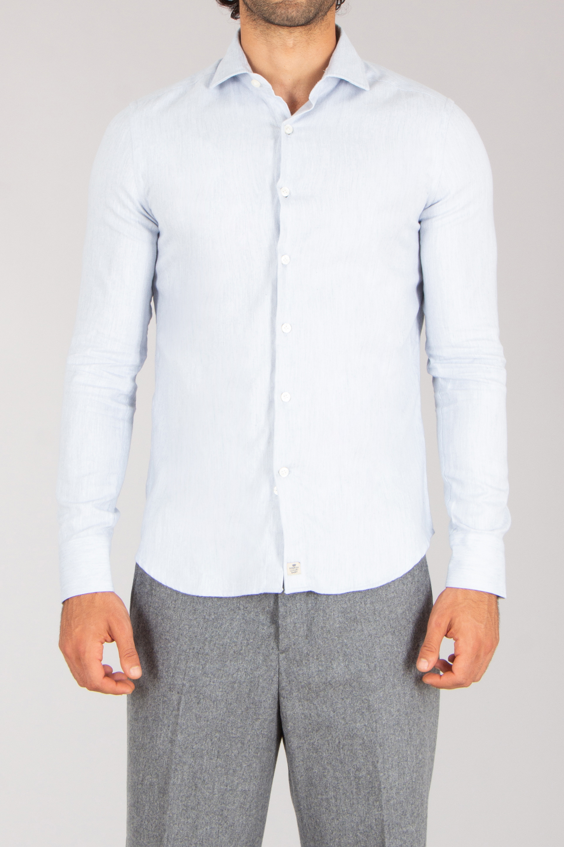 Hemd, Leinen, Langarm, Kleid, Hemd, Hosen