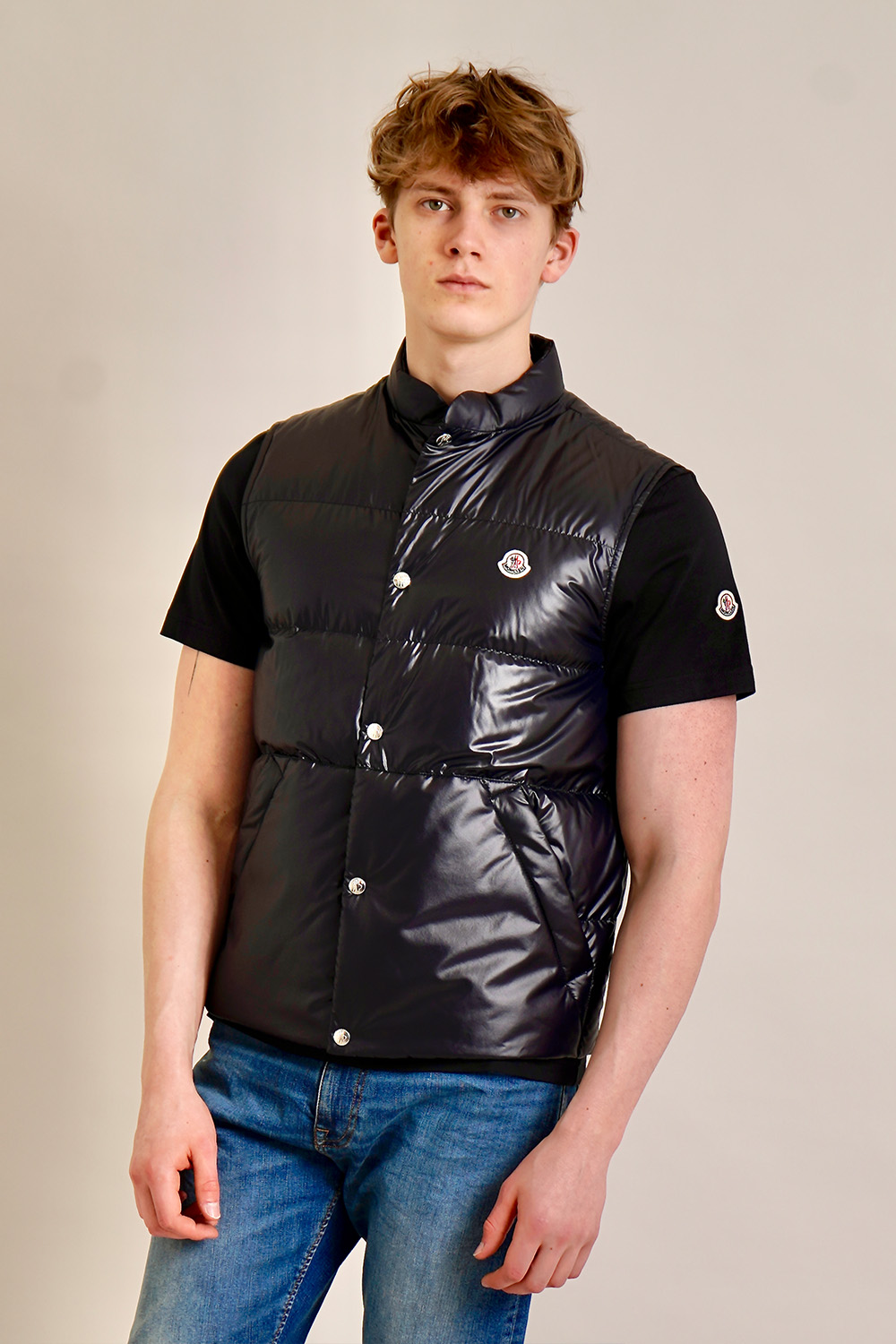 MONCLER Regular Fit Down Vest Restigo