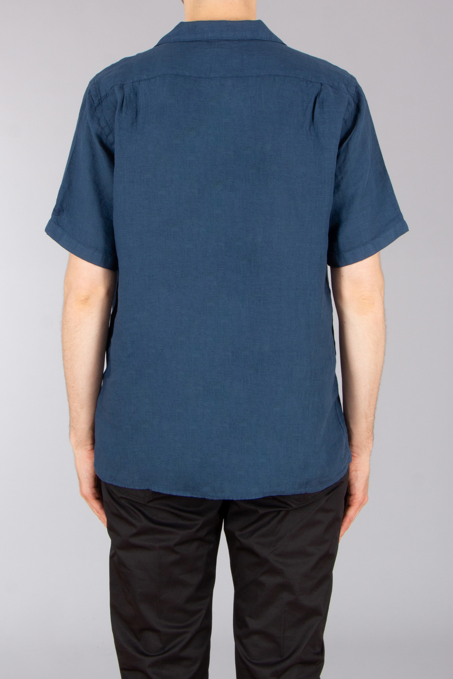 MC 2 SAINT BARTH Regular Fit Linen Short-Sleeve Shirt Sifnos Bekleidung, T-shirt, Hosen, Hemd, Ärmel