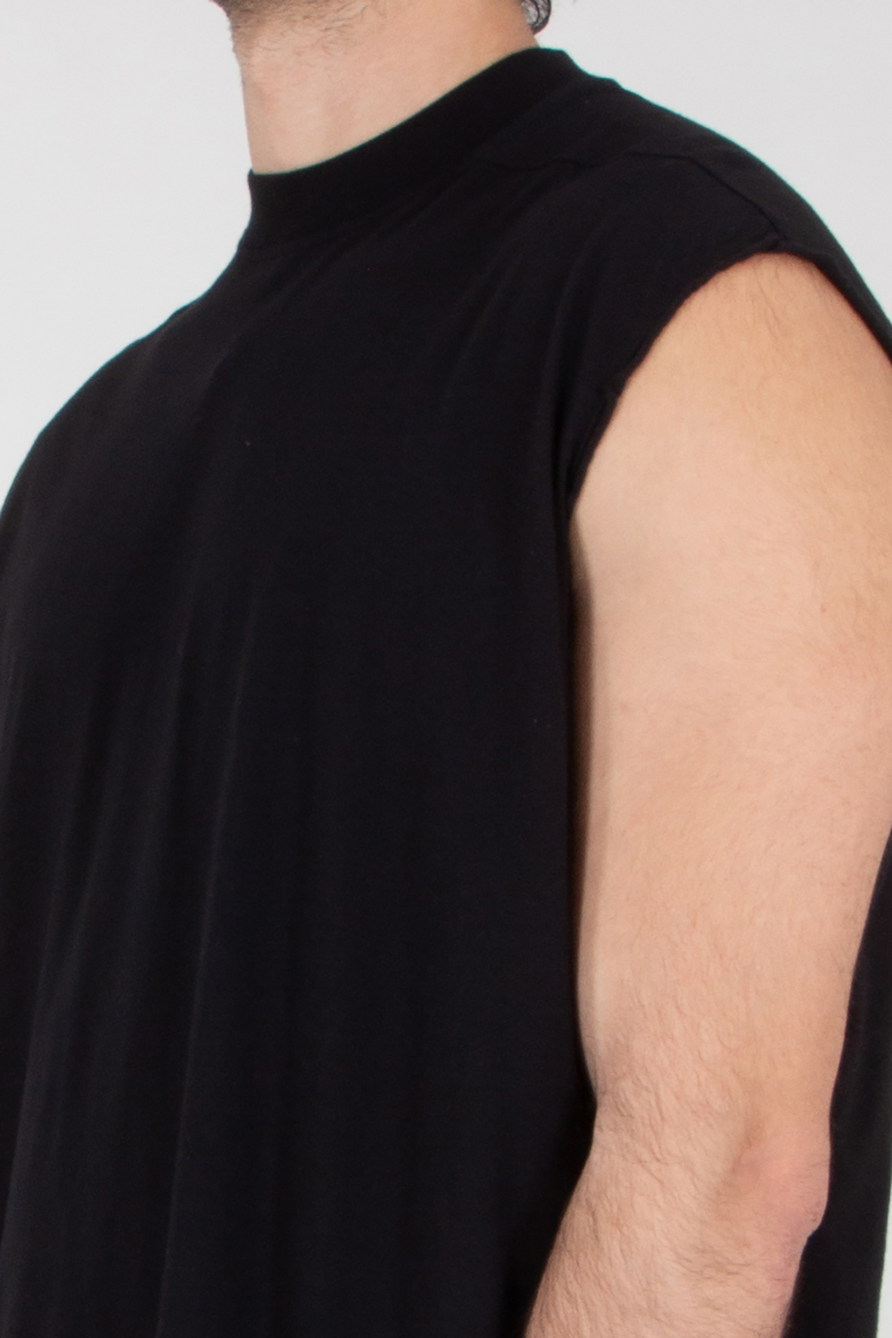 RICK OWENS DRKSHDW Relaxed Fit Sleeveless T-Shirt Tarp