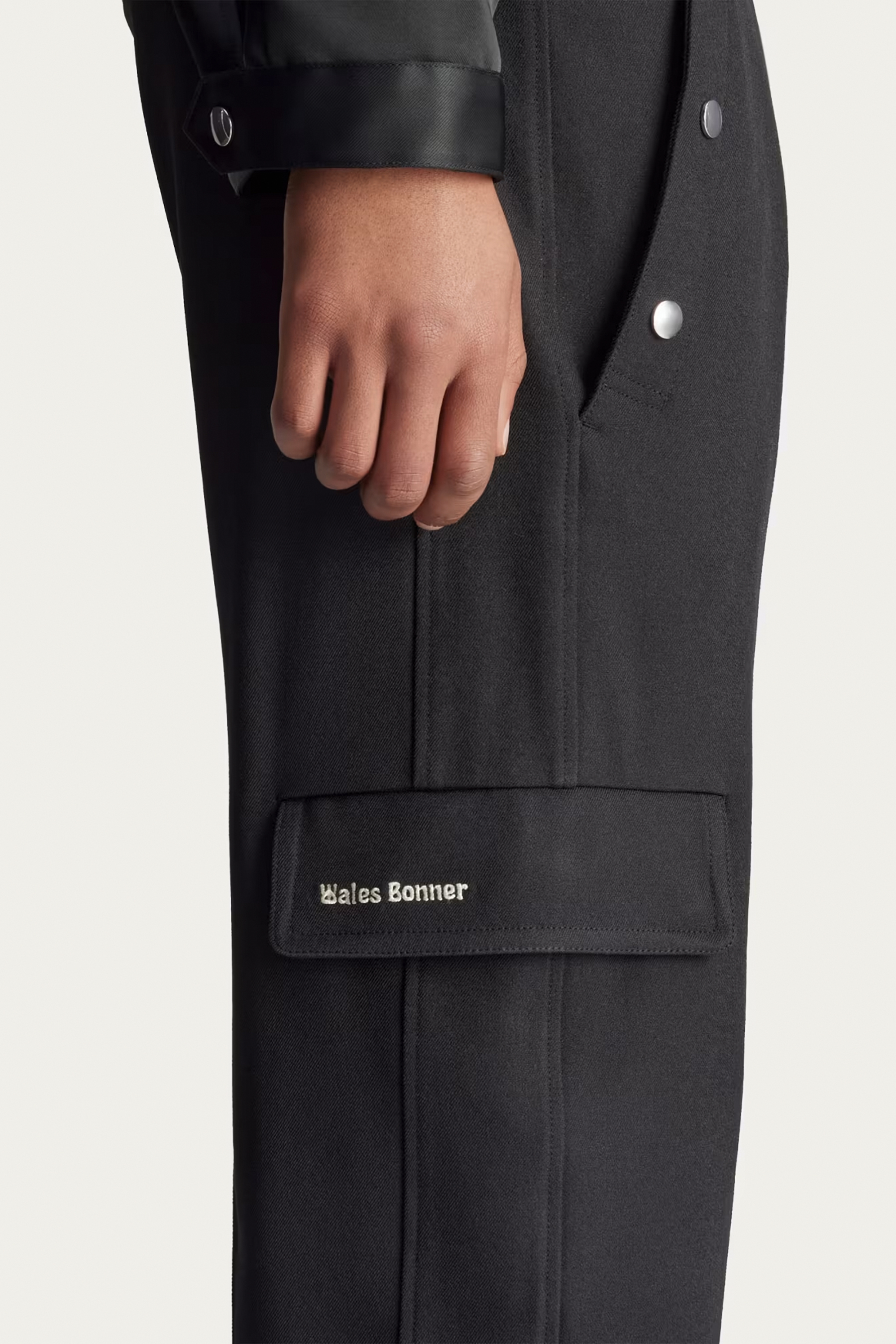 ADIDAS X Wales Bonner Regular Fit Recylced Polyester Stretch Sailor Pants Hosen, Mantel, Formelle Kleidung, Anzug, Langarm