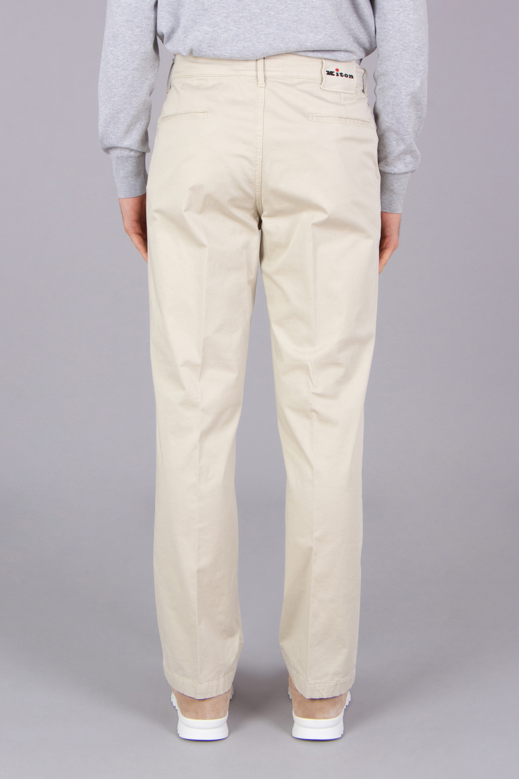KITON Slim Fit Stretch Cotton Pants KITON Slim Fit Stretch Cotton Pants