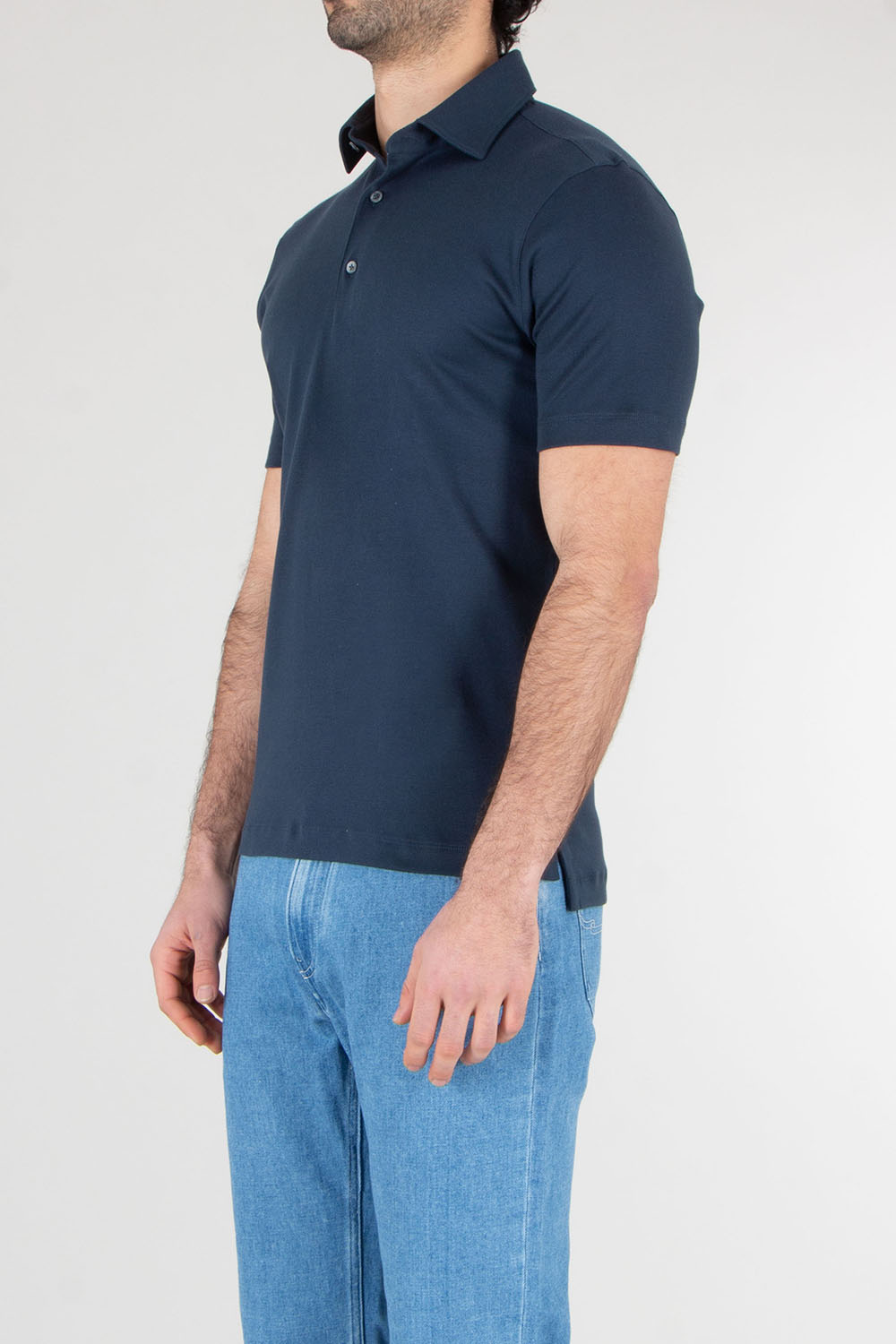 STEFAN BRANDT Regular Fit Urpima Sea Island Cotton Jersey Polo Shirt Luca