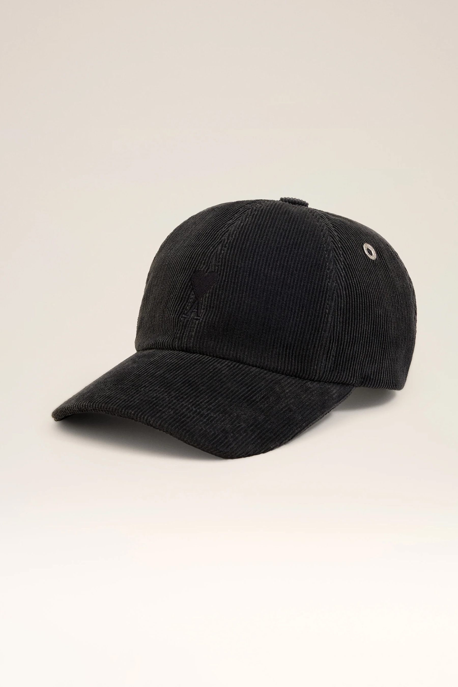 AMI PARIS Ami De Coeur Cotton Corduroy Cap AMI PARIS Ami De Coeur Cotton Corduroy Cap