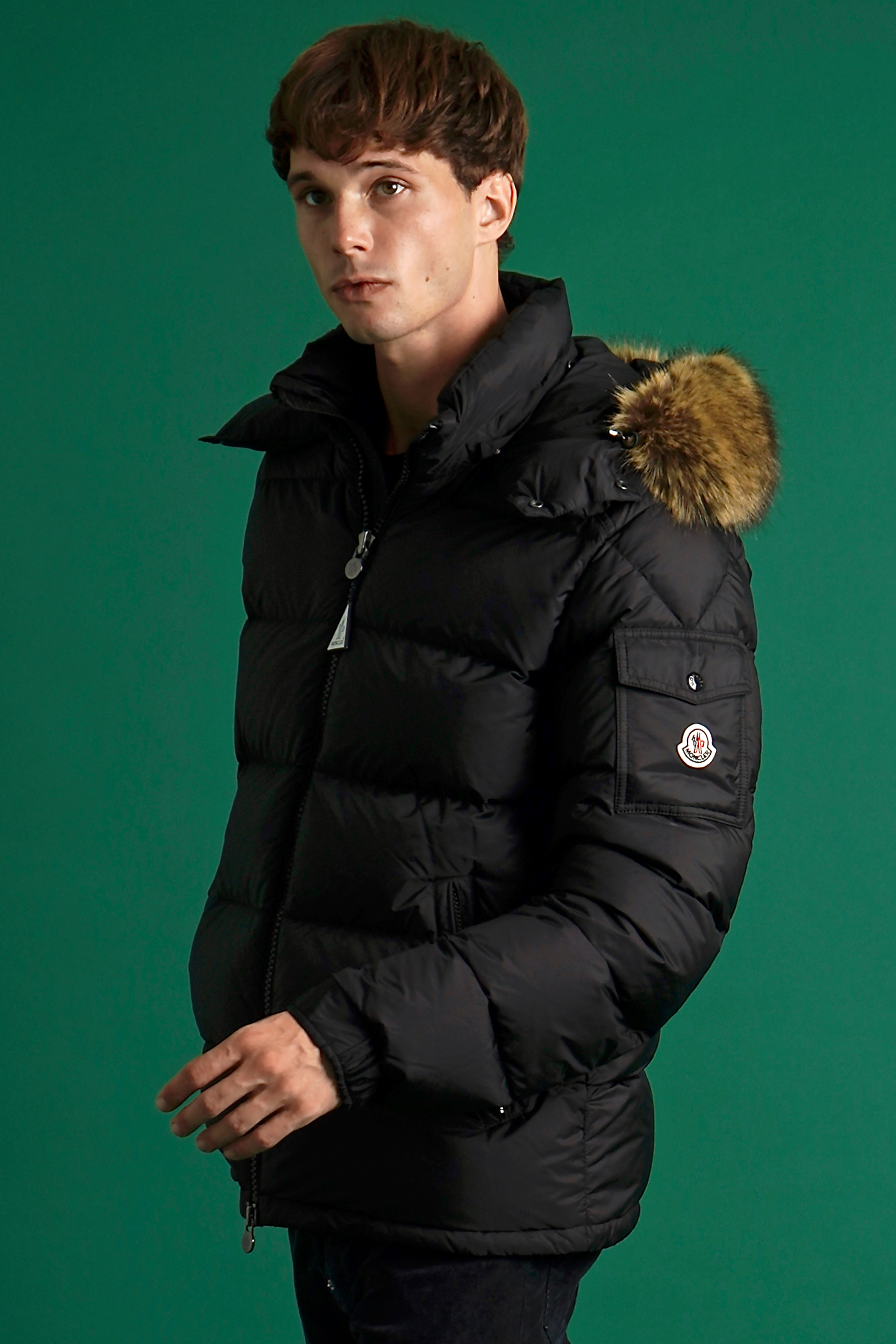 MONCLER Mayaf Regular Fit Rainwear Down Jacket