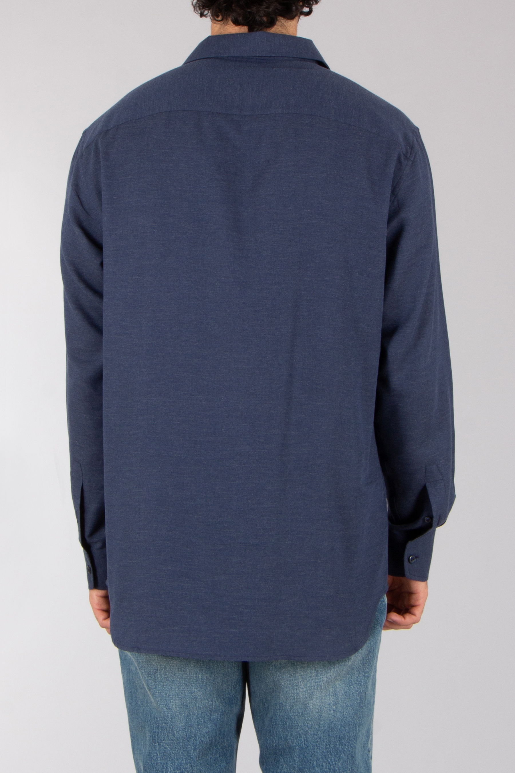 BRIONI Regular Fit Cotton-Cashmere Blend Shirt Mantel, Langarm, Jacke, Hosen