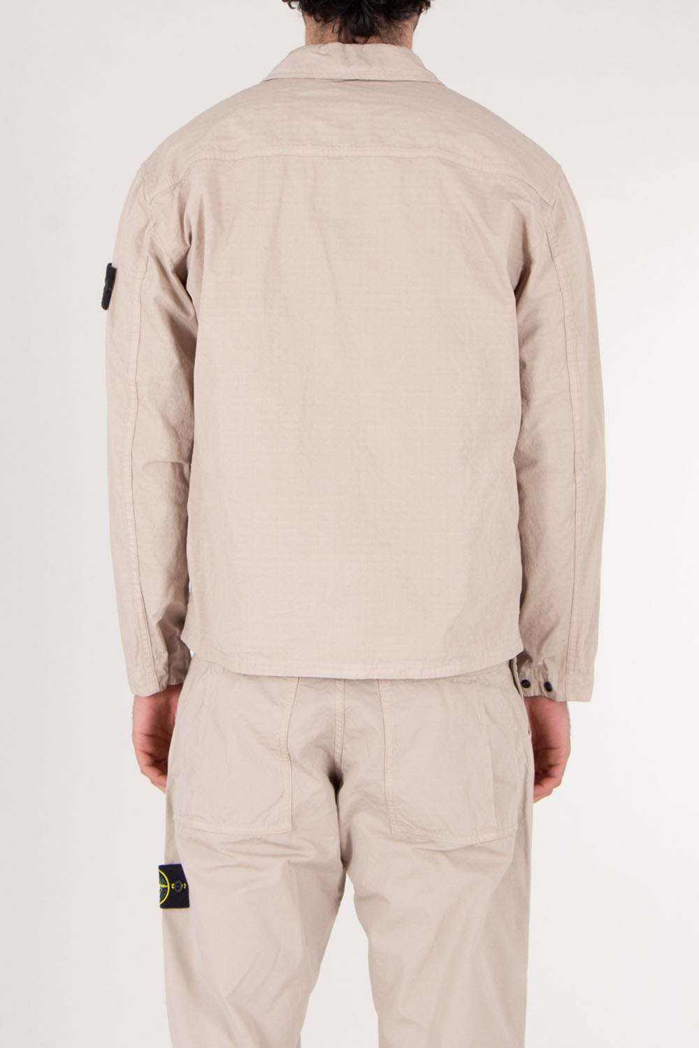 STONE ISLAND Regular Fit Cotton Overshirt 