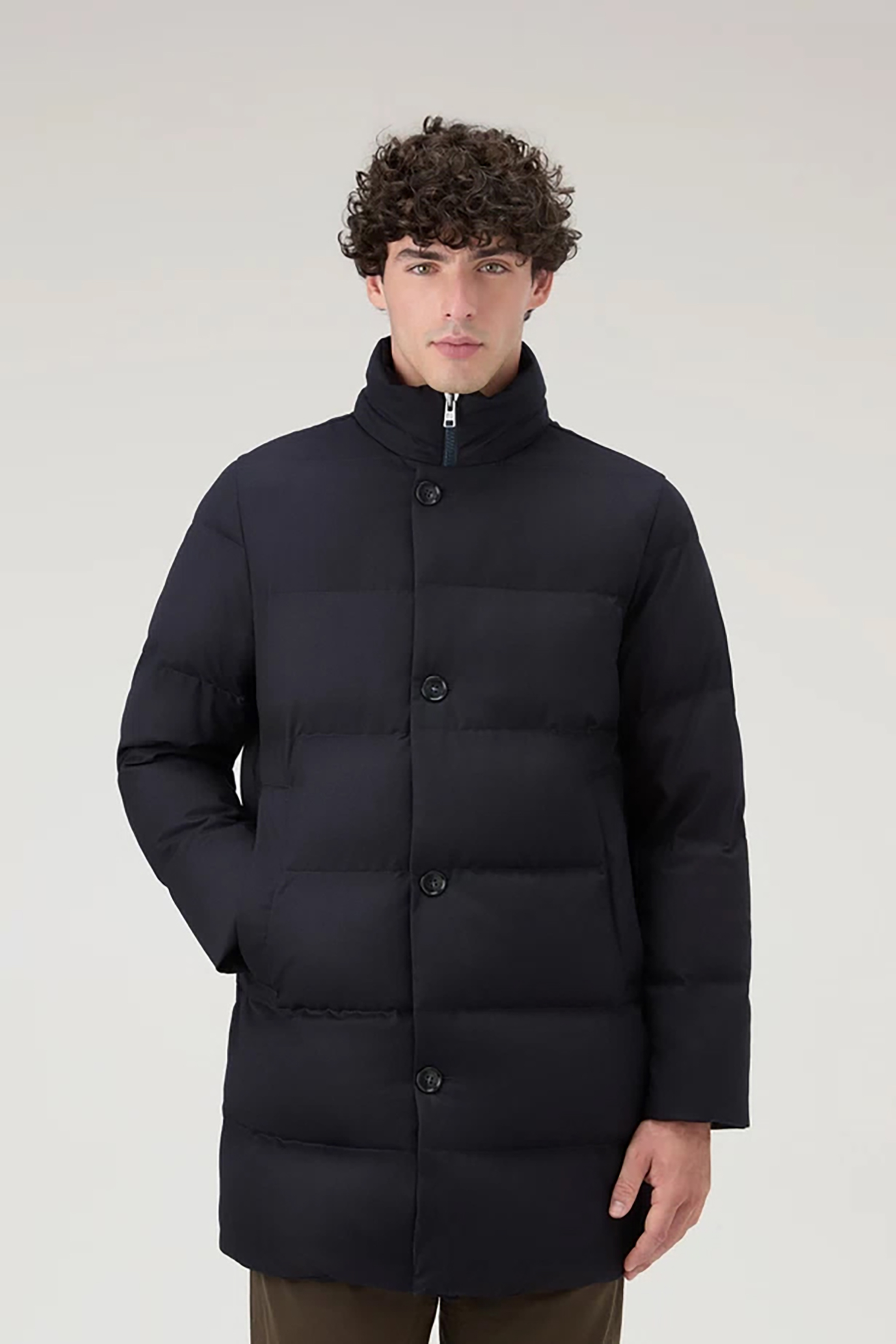 WOOLRICH Luxe Wool Down Parka WOOLRICH Luxe Wool Down Parka