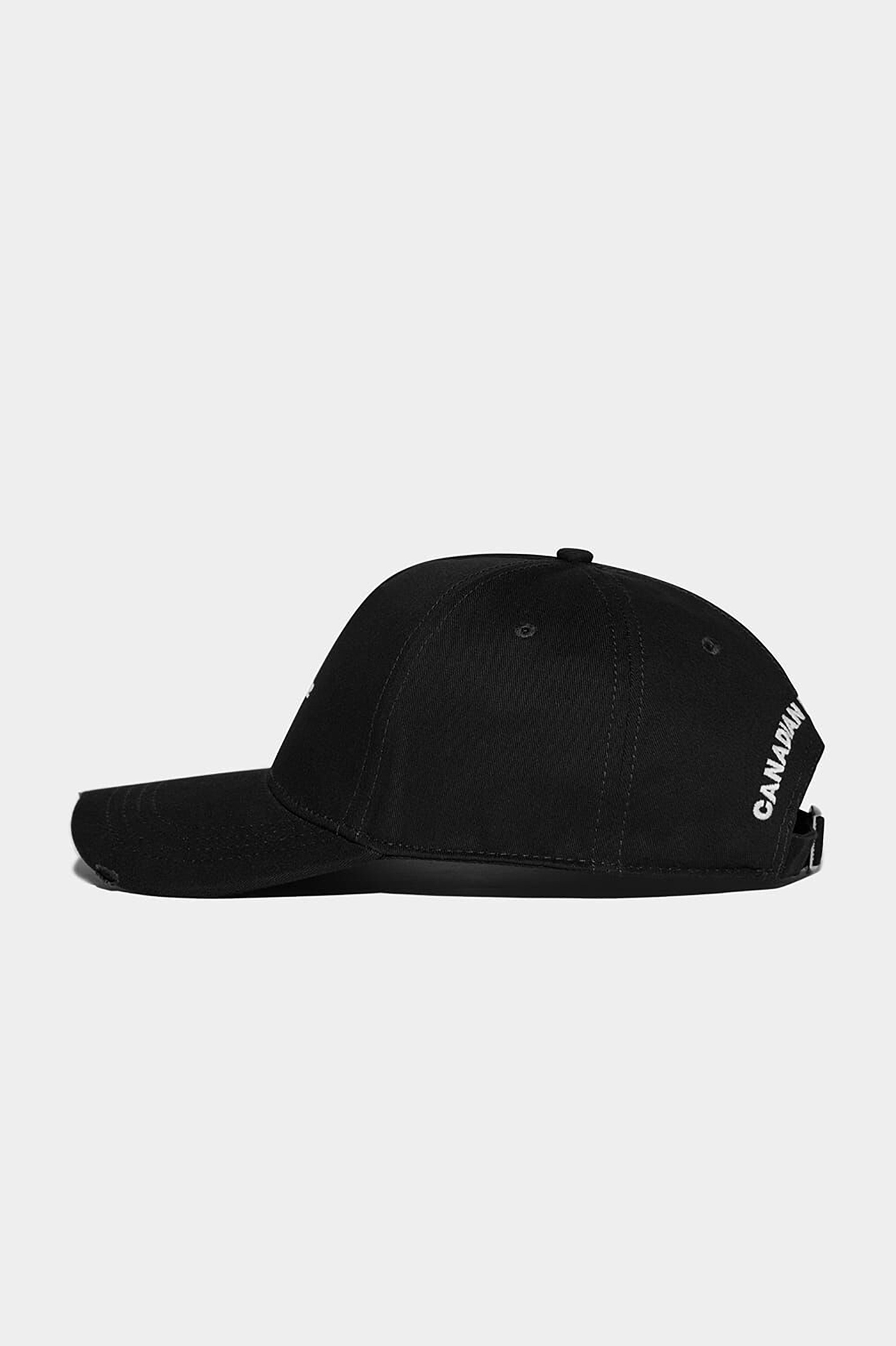 DSQUARED2 Printed Cotton Gabardine Mini Logo Baseball Cap Baseball-Kappe, Kappe, Kleidung, Hut