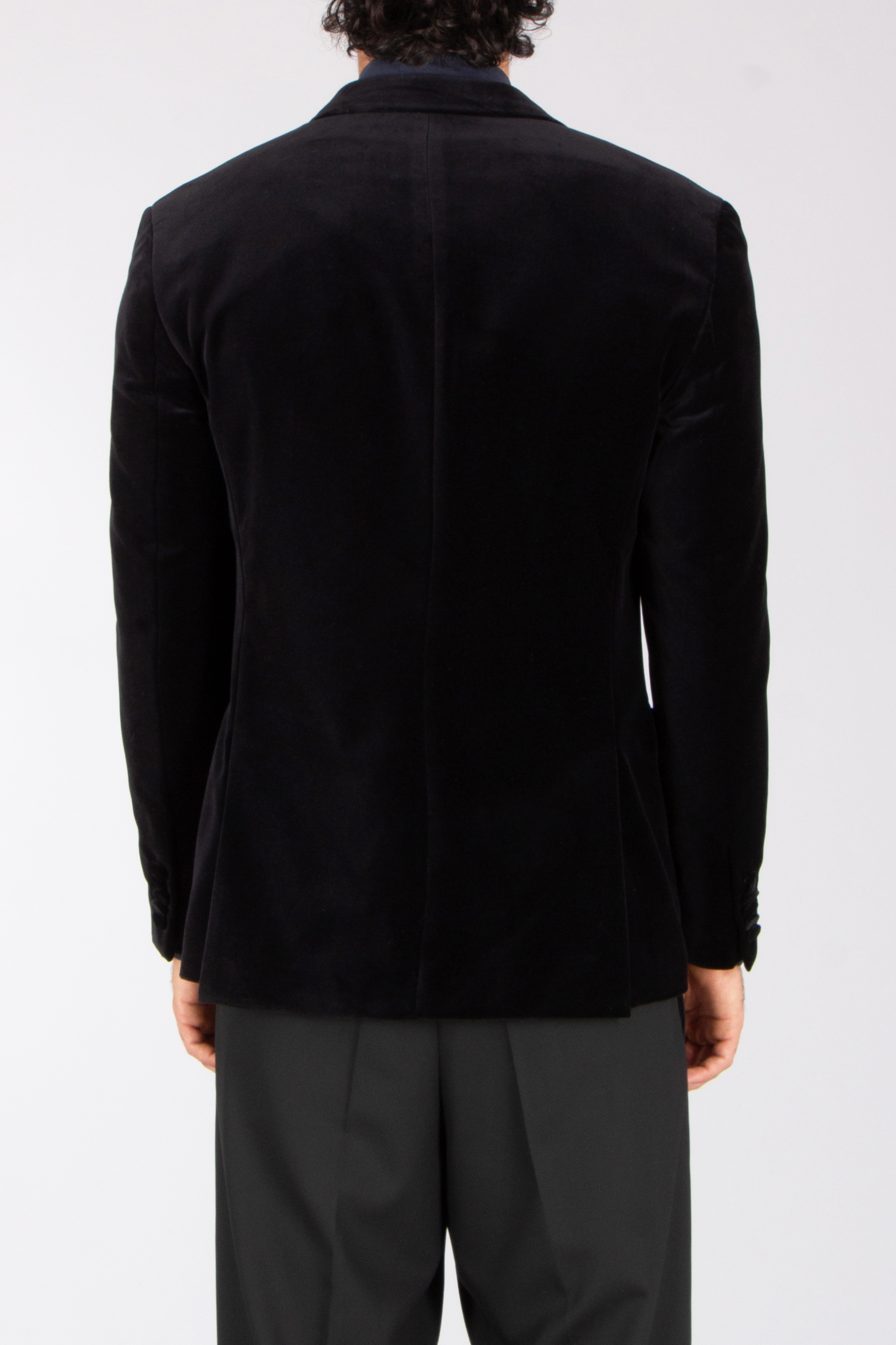 Mantel, Langarm, Samt, Blazer, Jacke