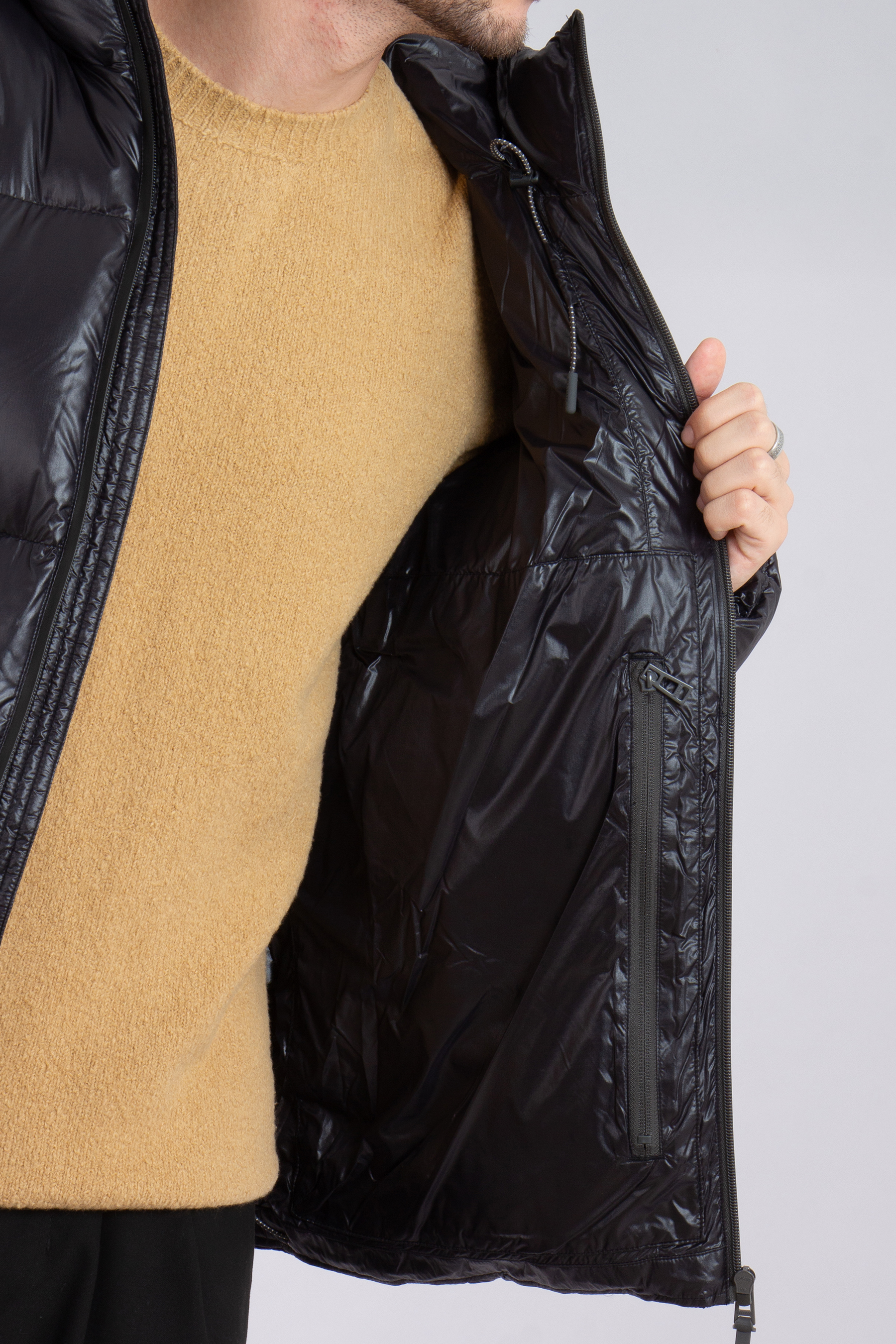 BELSTAFF Recycled Nylon Micro Ripstop Down Jacket Resolve BELSTAFF Recycled Nylon Micro Ripstop Down Jacket Resolve