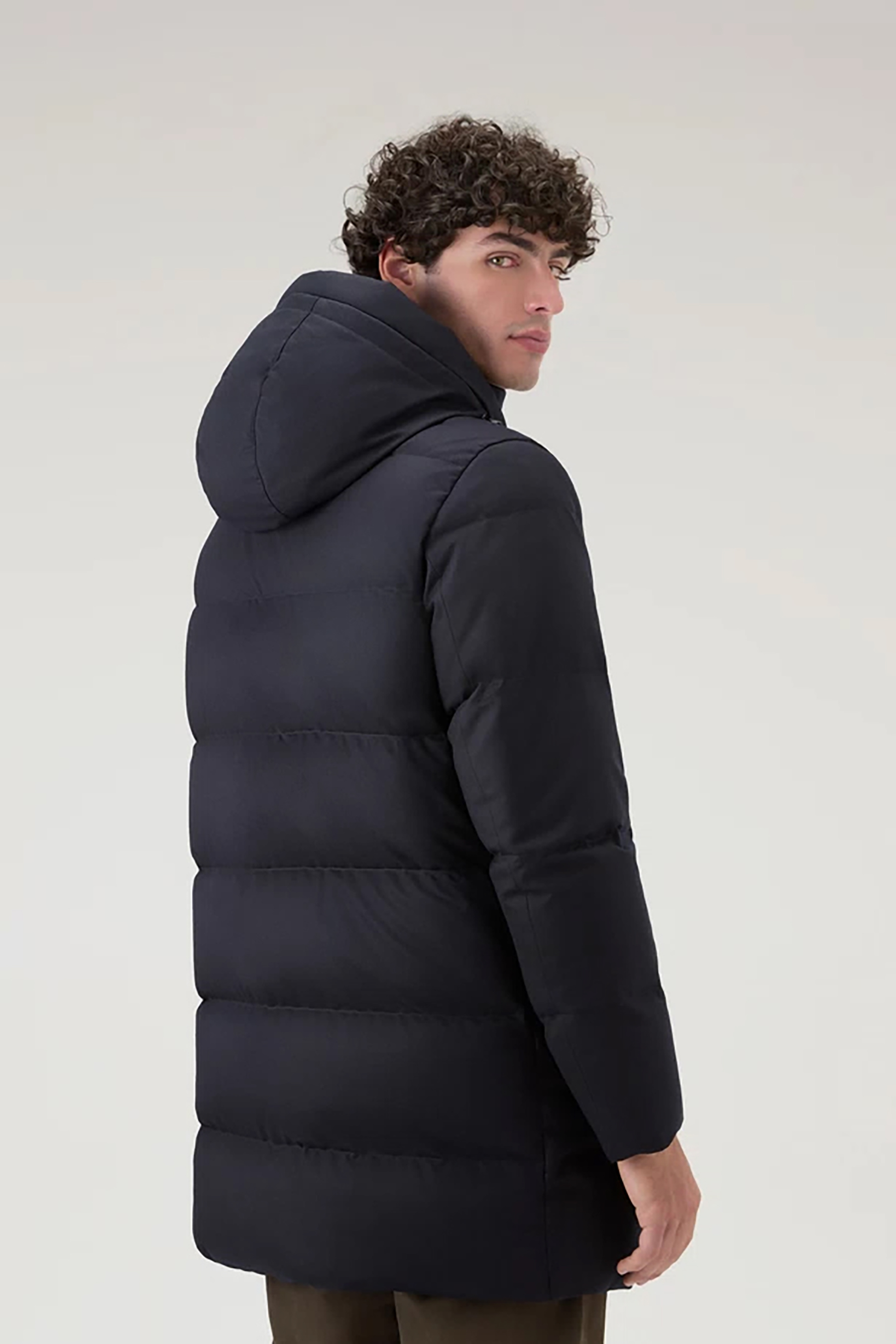 WOOLRICH Luxe Wool Down Parka WOOLRICH Luxe Wool Down Parka