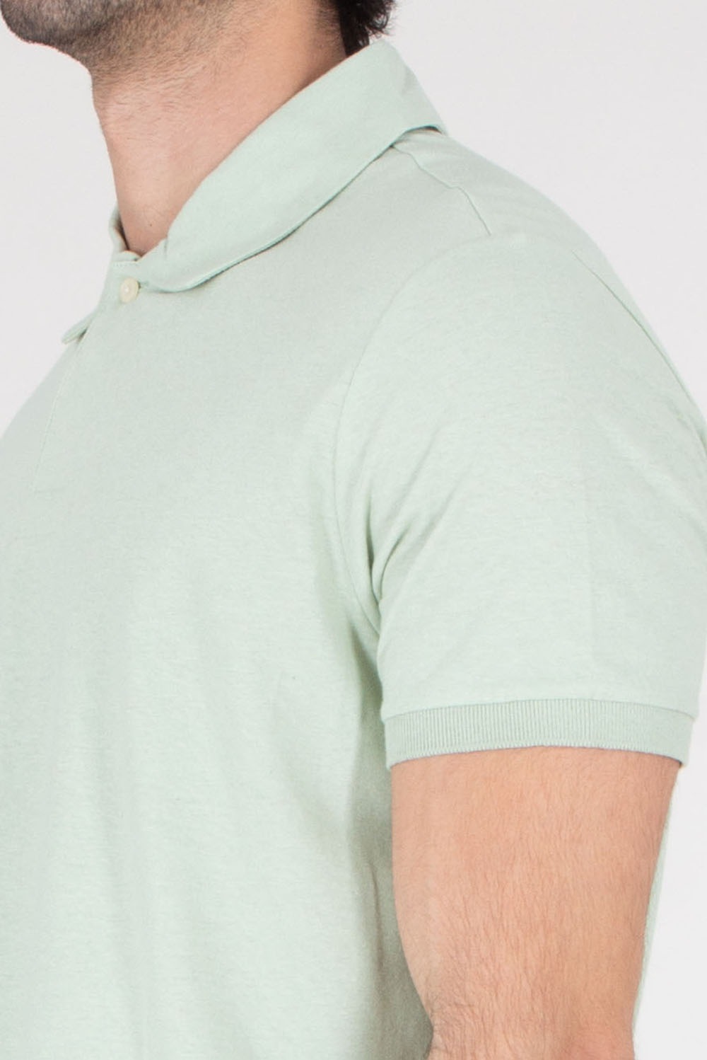 PAUL SMITH Regular Fit Cotton Linen Polo Shirt 