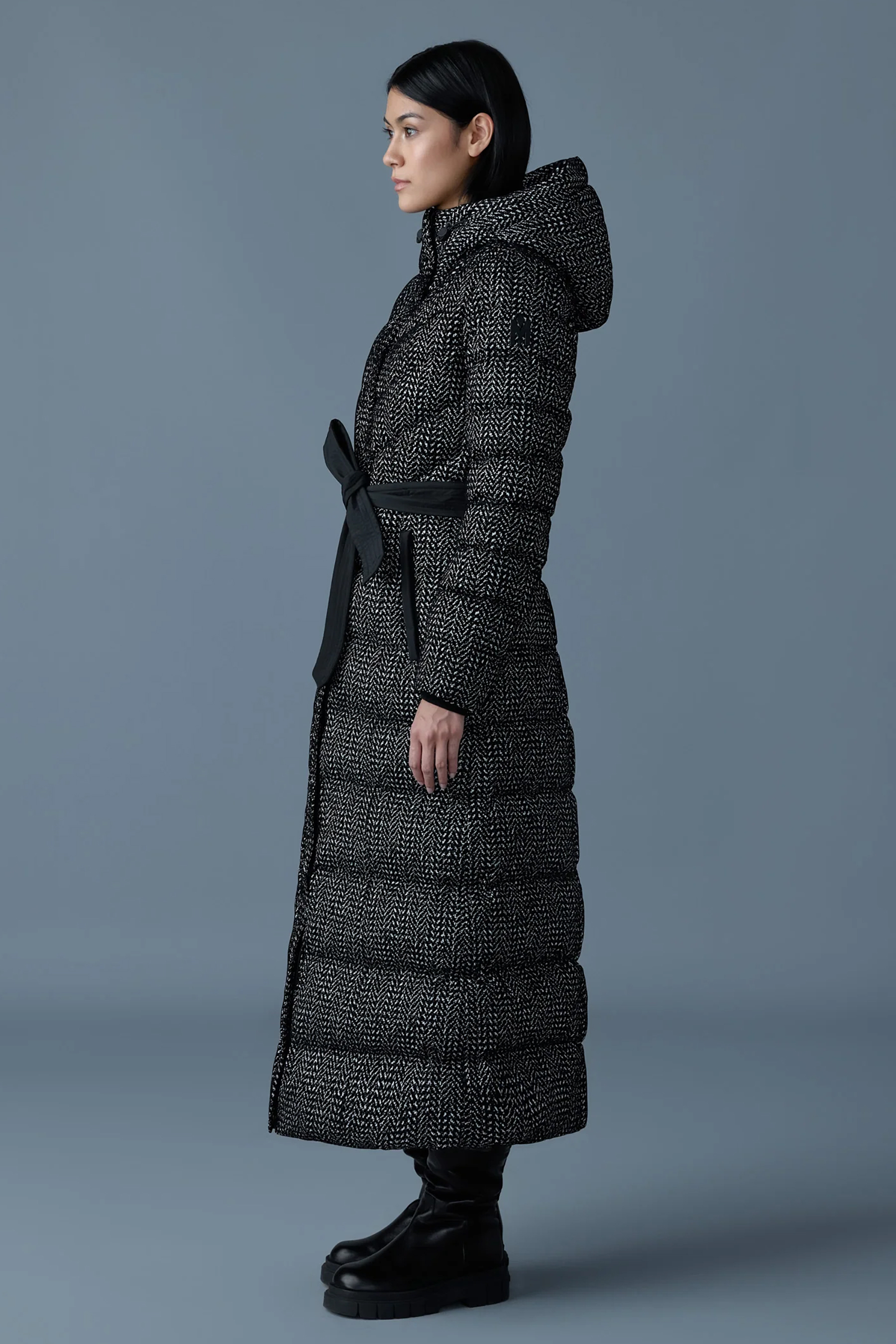 MACKAGE Flocked Down Maxi Coat Calina-Flip MACKAGE Flocked Down Maxi Coat Calina-Flip