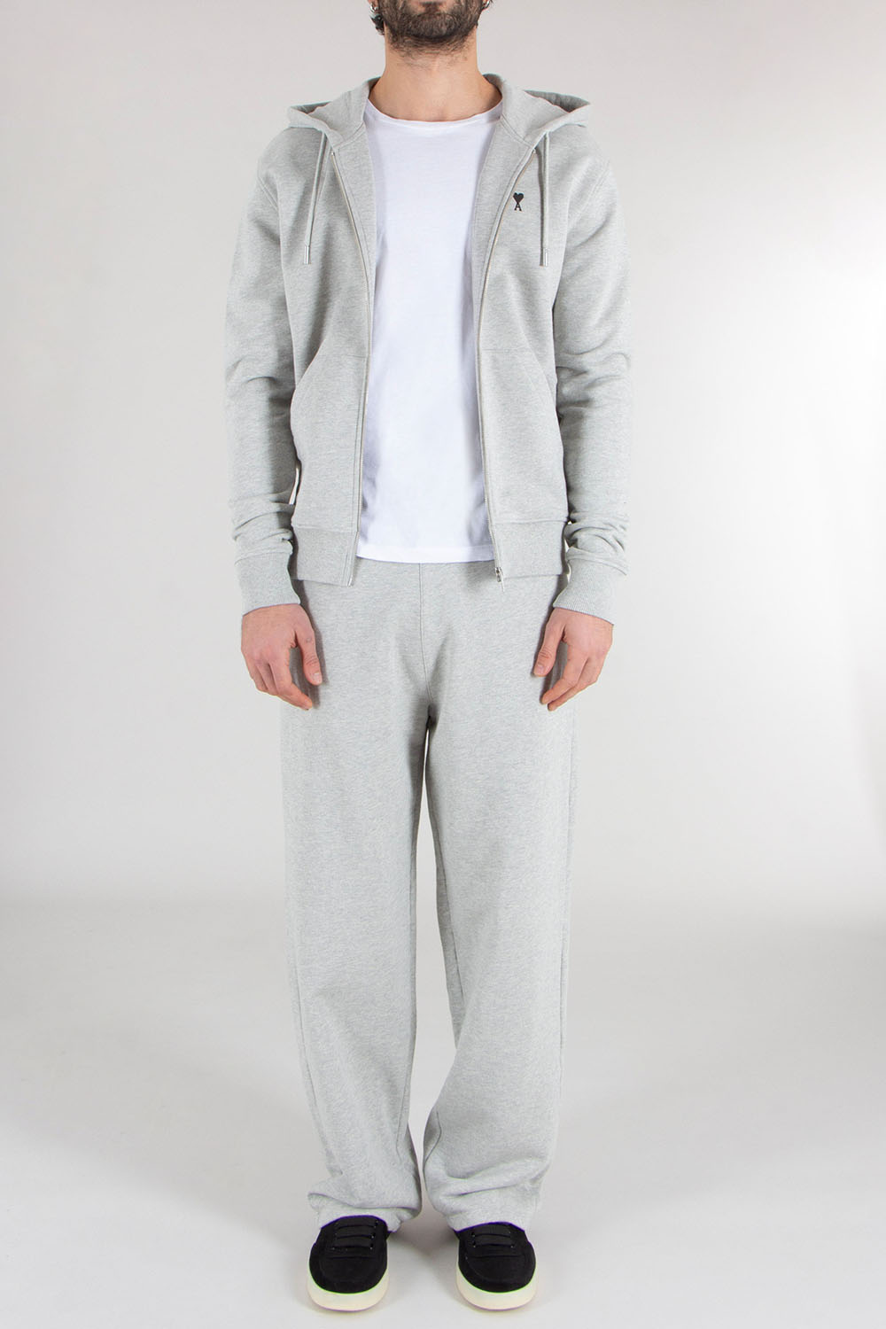 AMI PARIS Loose Fit Cotton Sweatpants