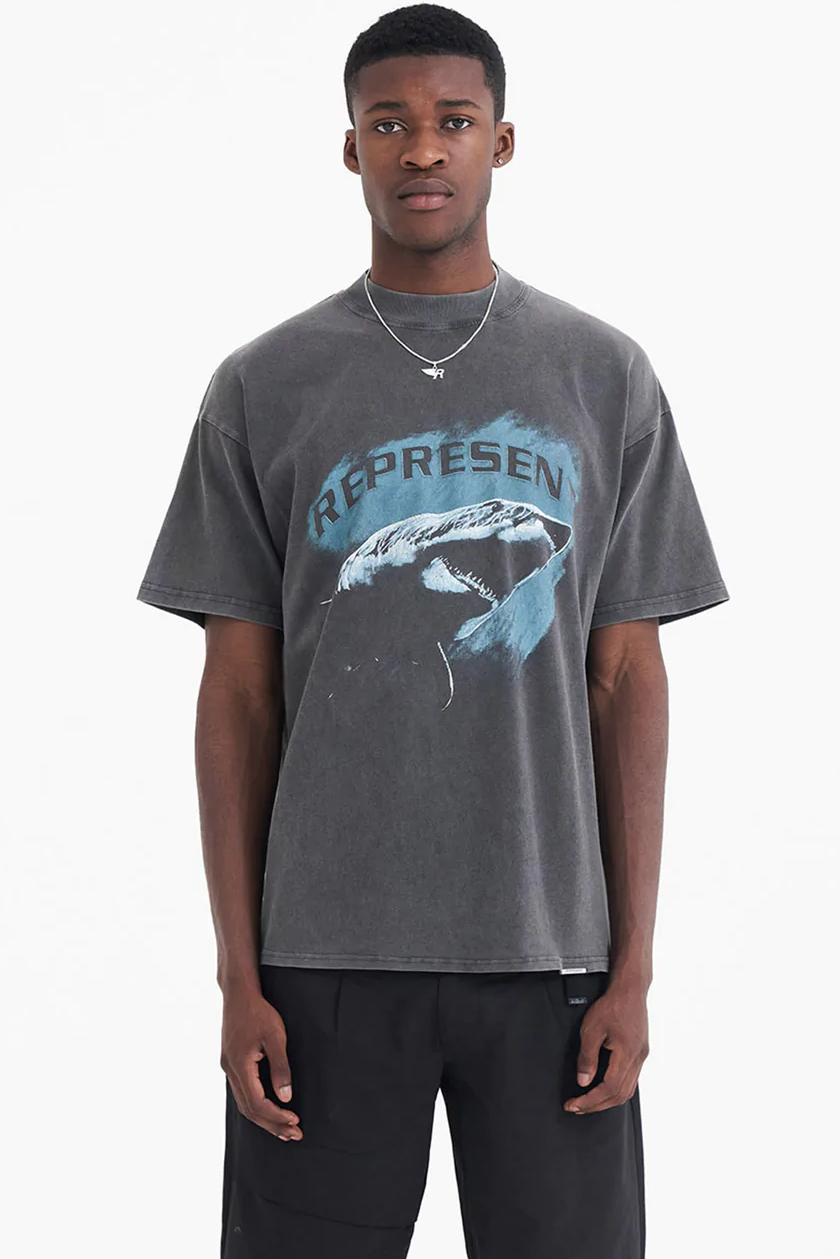 REPRESENT Shark Print T-Shirt REPRESENT Shark Print T-Shirt