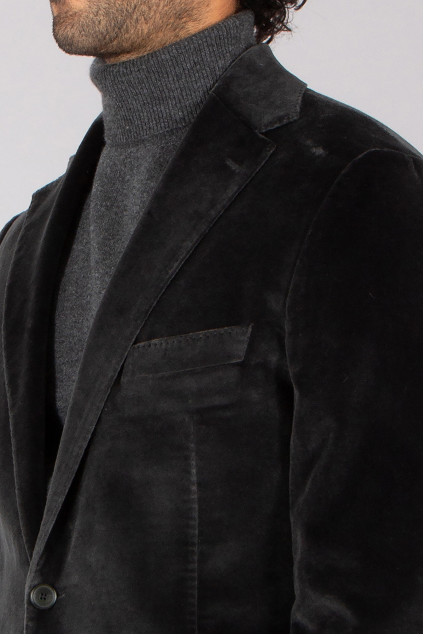 DRESSLER Regular Fit Cotton Stretch Velvet Jacket Sean Bekleidung, Mantel, Jacke, Blazer, Samt