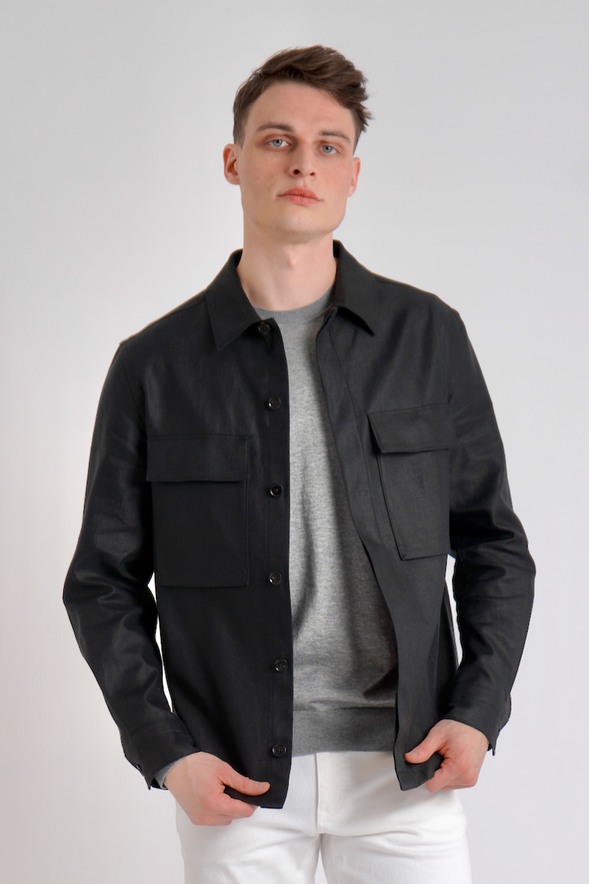 ZEGNA Pure Linen Overshirt ZEGNA Pure Linen Overshirt