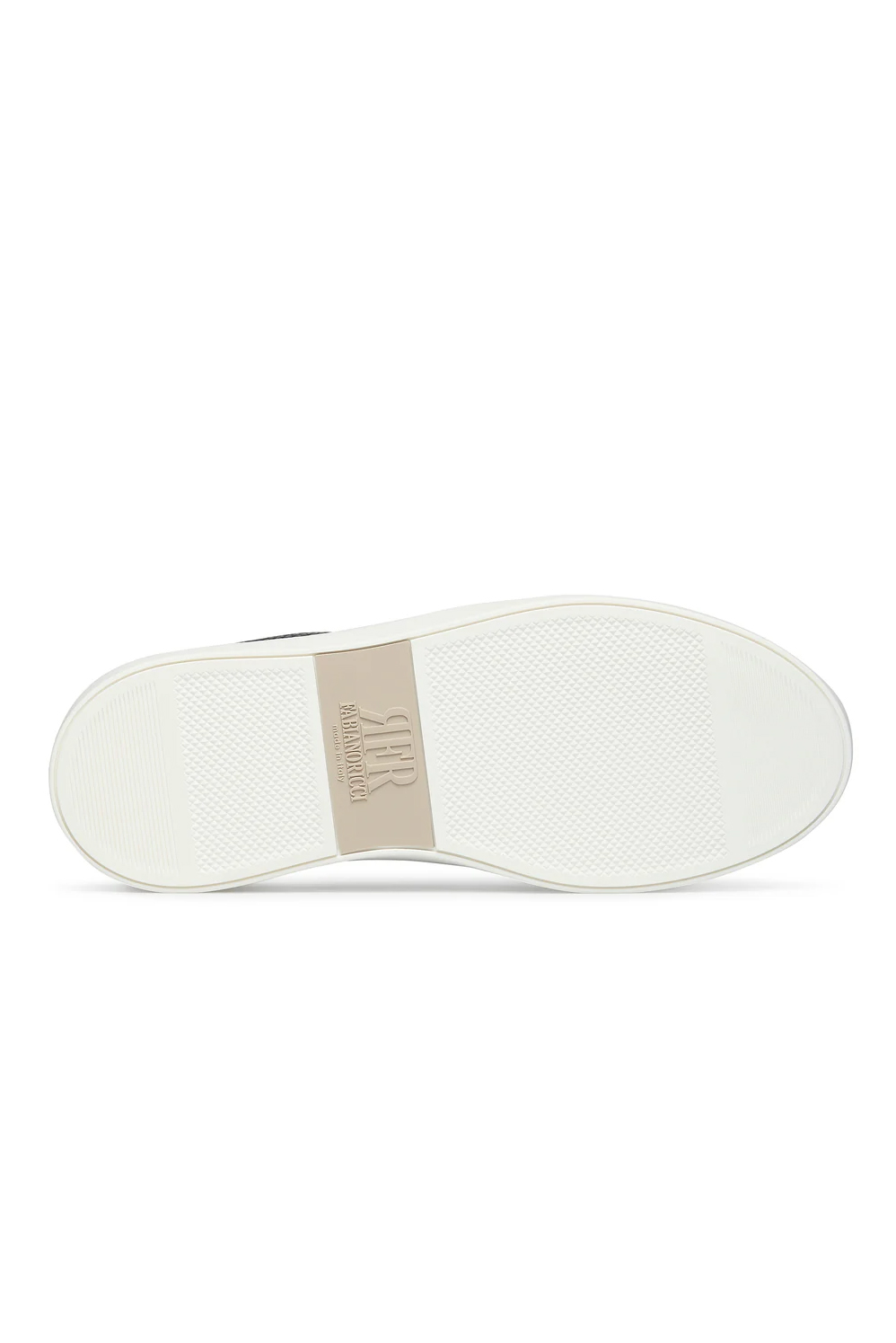 FABIANO RICCI Grain Leather Sneakers Pure