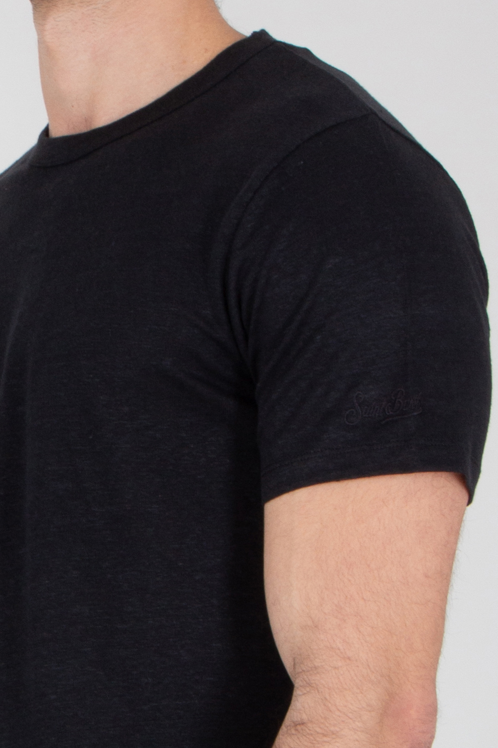 MC 2 SAINT BARTH Linen T-Shirt Ecstase