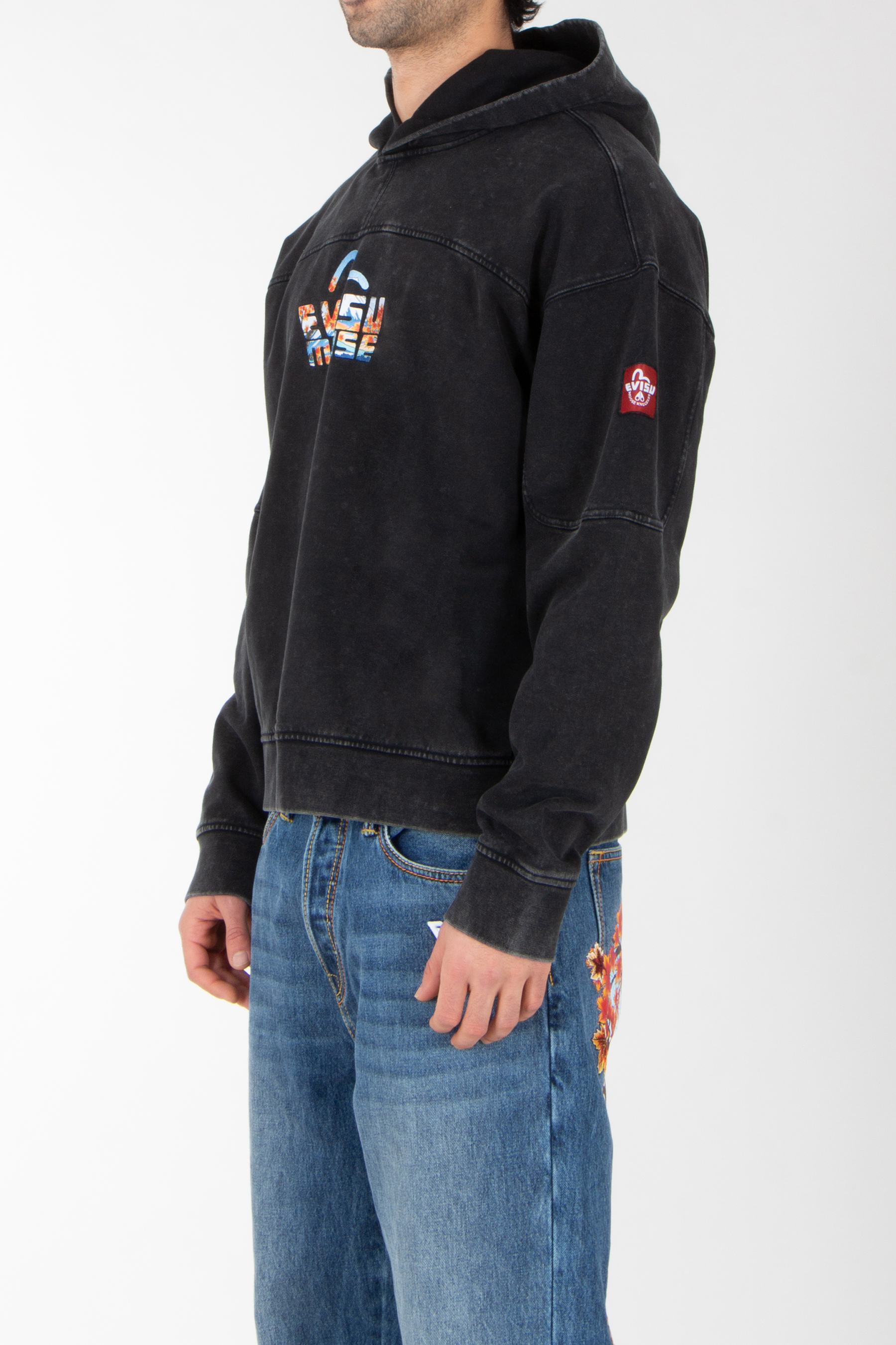 Vlies, Sweatshirt, Jacke, Jeans, Kapuzenpulli