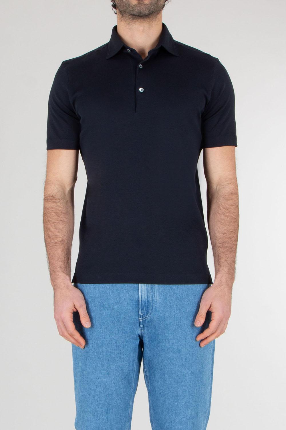 STEFAN BRANDT Regular Fit Urpima Sea Island Cotton Jersey Polo Shirt Luca