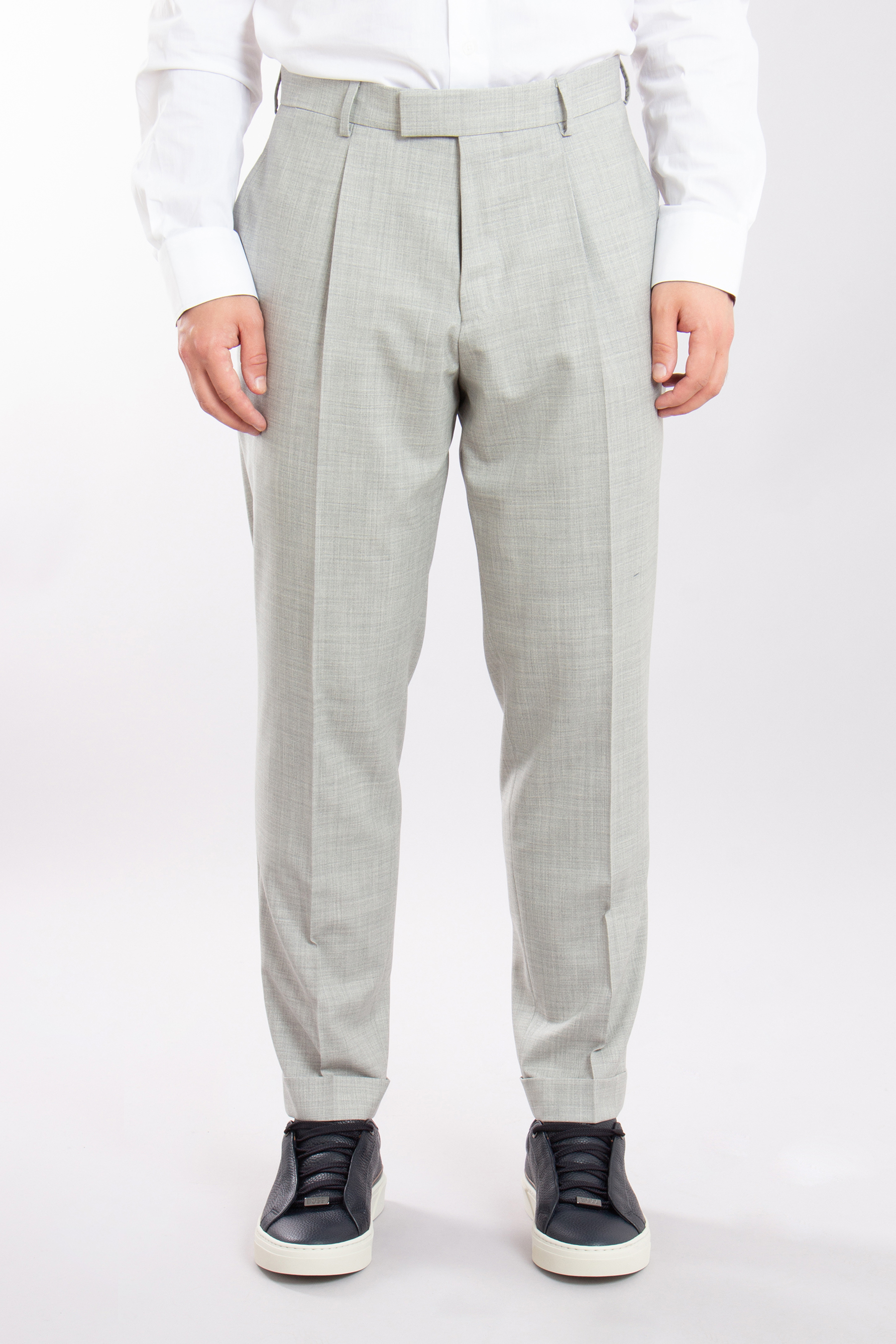 BOSS Slim Fit Virgin Wool-Silk Suit L-Heston BOSS Slim Fit Virgin Wool-Silk Suit L-Heston