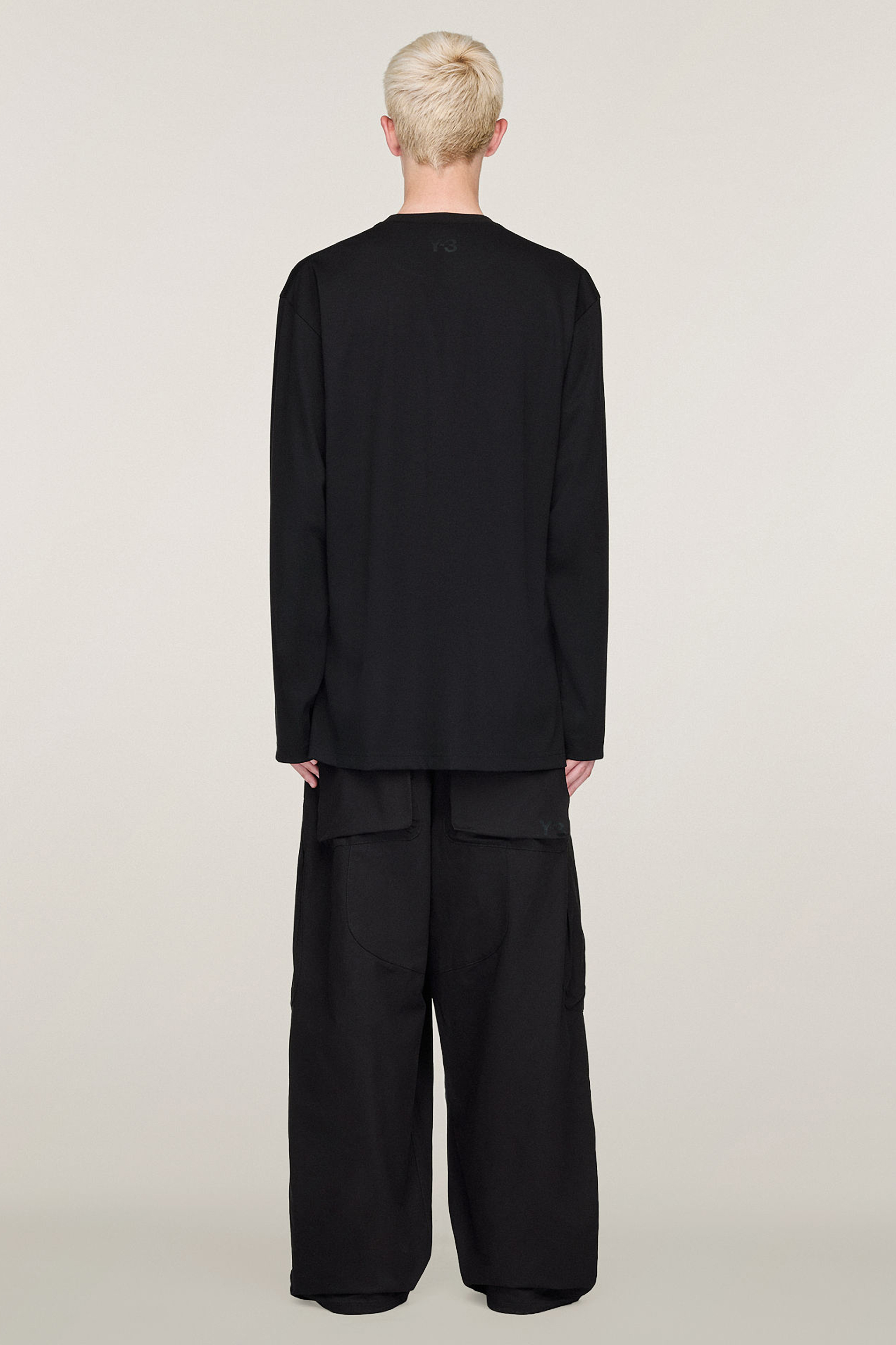 Y-3 Loose Fit Cotton-Hemp Twill Cargo Pants Formelle Kleidung, Anzug, Mantel, Hosen, Langarm