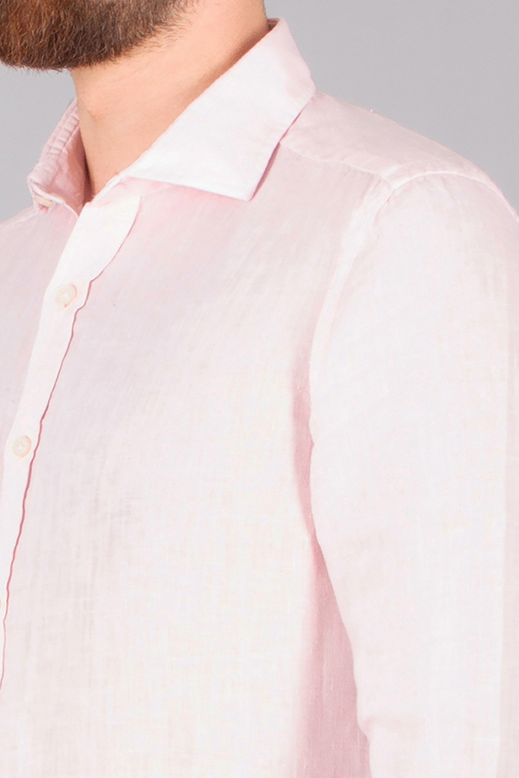 SONRISA Regular Fit Linen Shirt Hemd, Dekoration für Zuhause, Leinen, Langarm, Kleid, Hemd