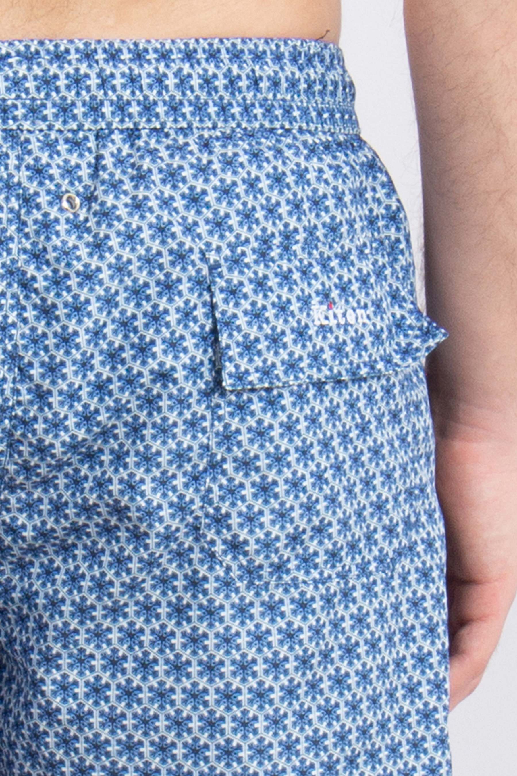KITON Patterned Swim Shorts KITON Patterned Swim Shorts