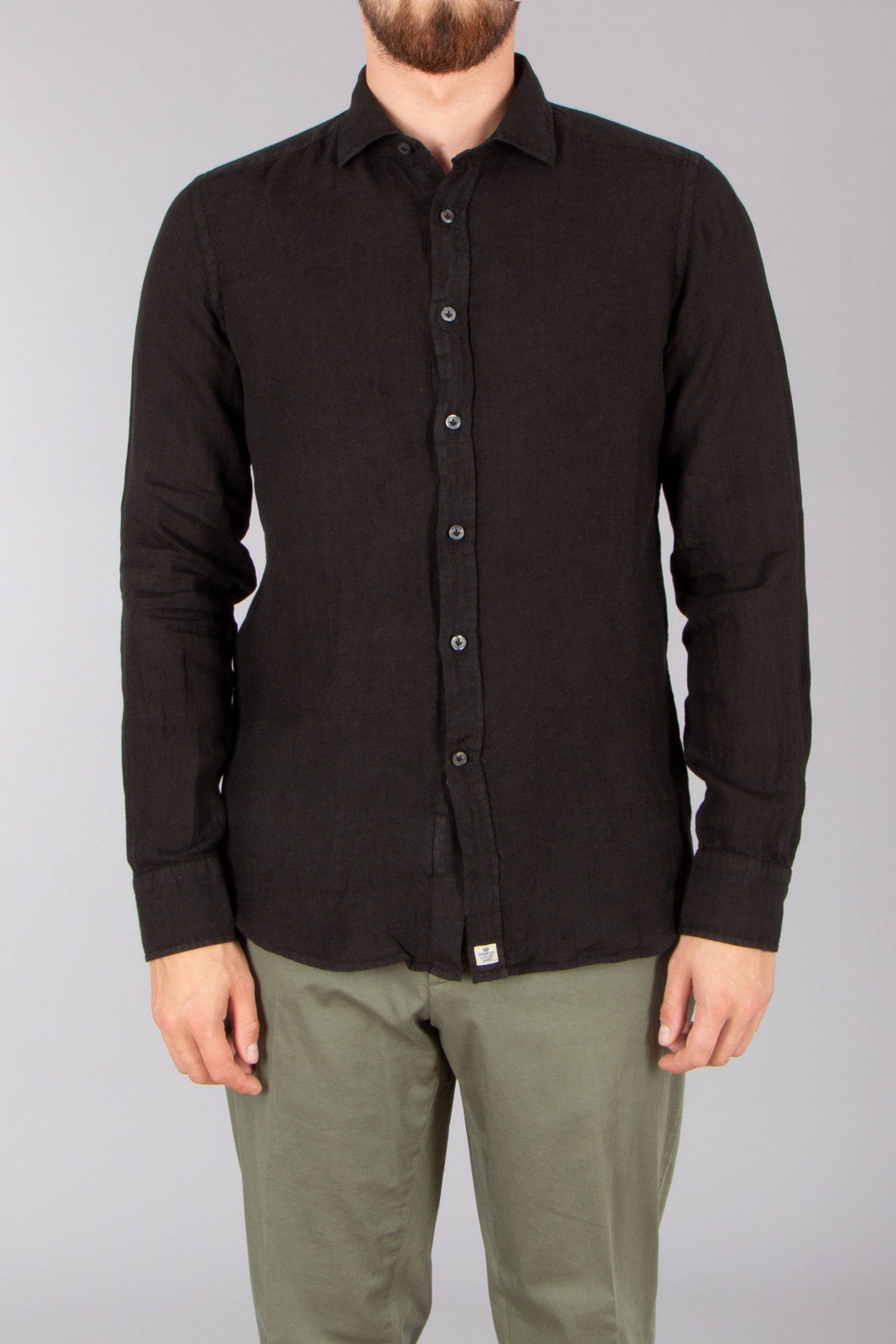 SONRISA Regular Fit Linen Shirt