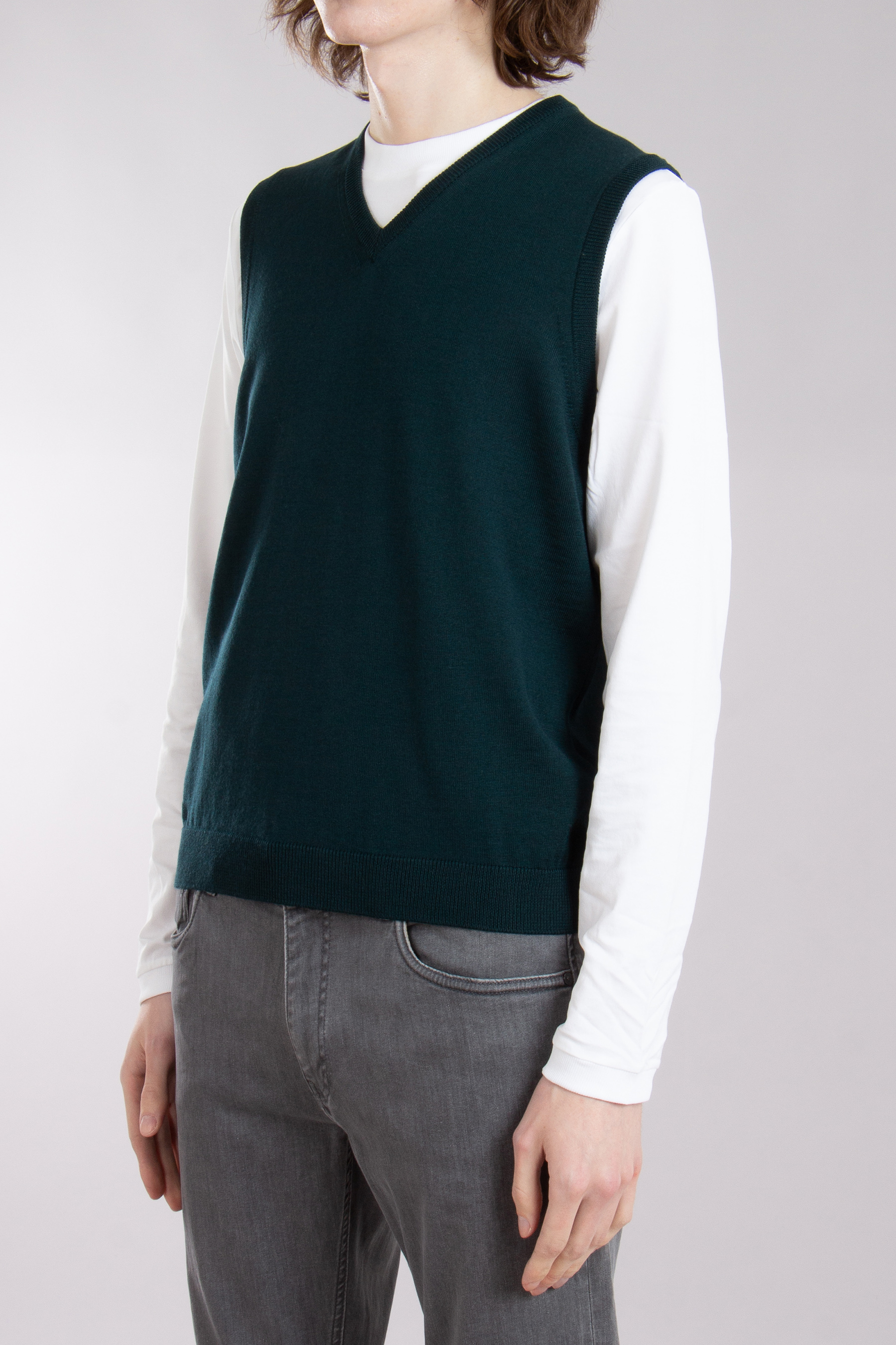 ROBERTO COLLINA Extrafine Wool Sweater Vest ROBERTO COLLINA Extrafine Wool Sweater Vest