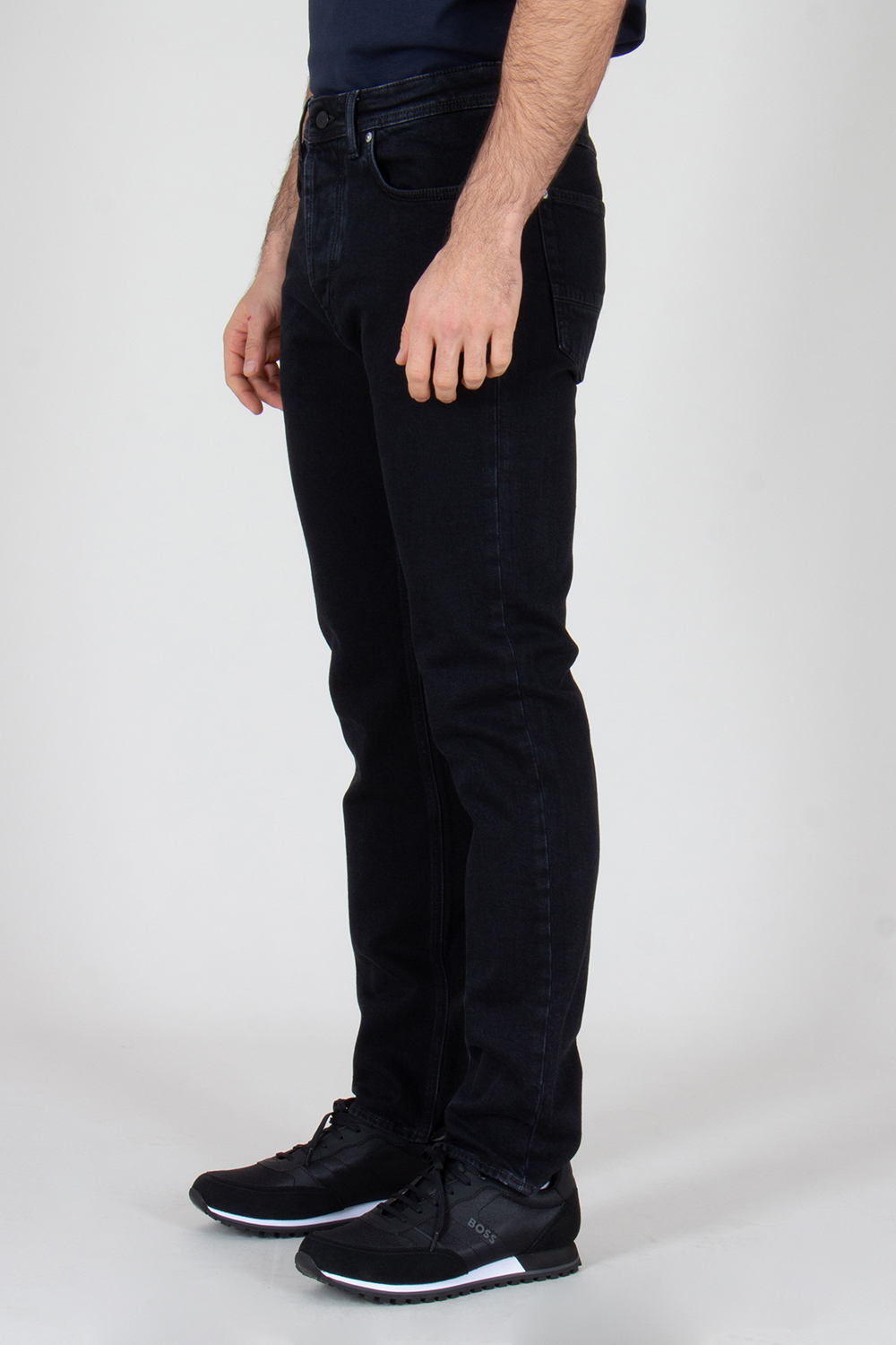 STONE ISLAND Slim Fit Rinsed Cotton Stretch Denim Jeans