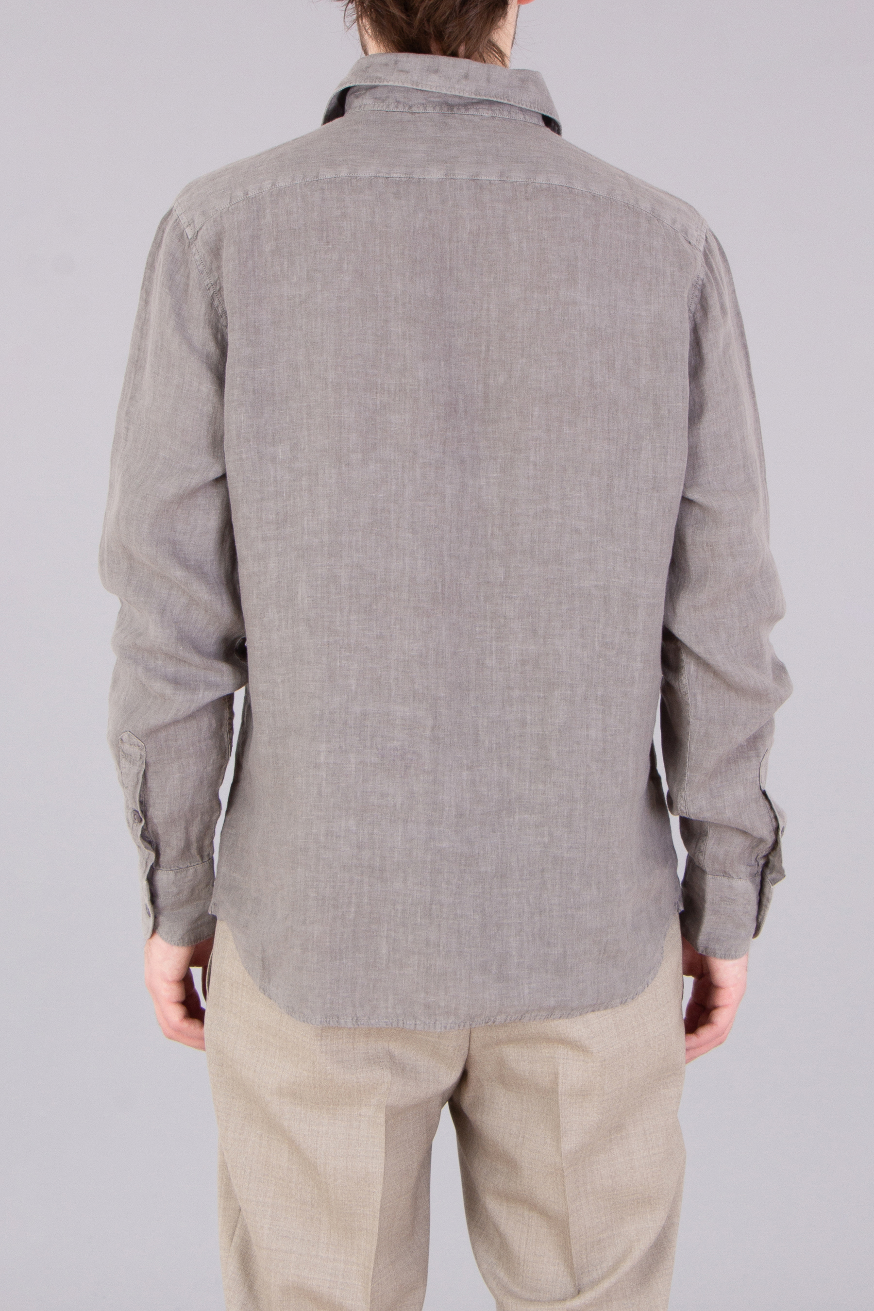 TRUSTED HANDWORK Regular Fit Linen Shirt TRUSTED HANDWORK Regular Fit Linen Shirt