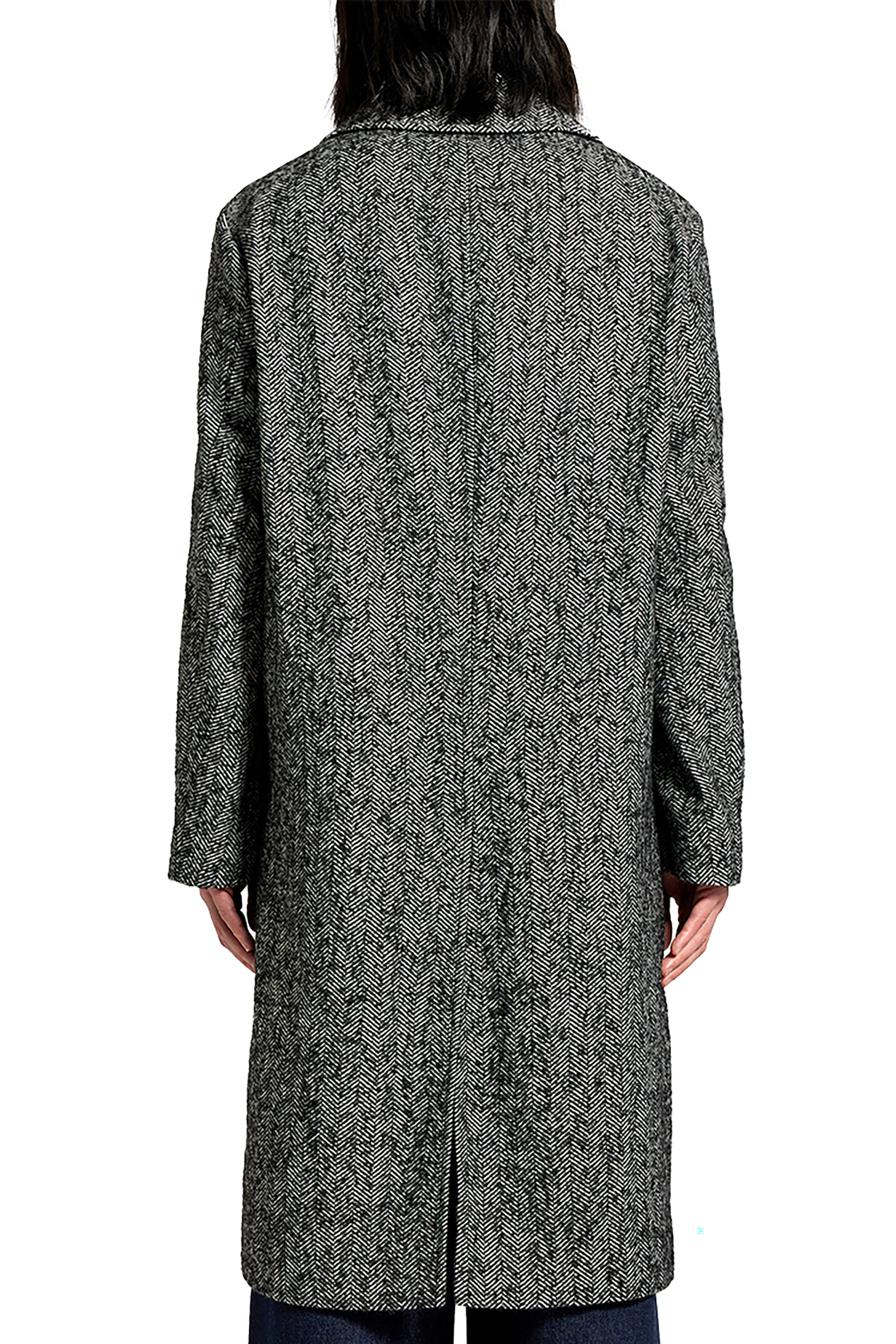 BALDESSARINI Patterned Wool Blend Coat Conner BALDESSARINI Patterned Wool Blend Coat Conner