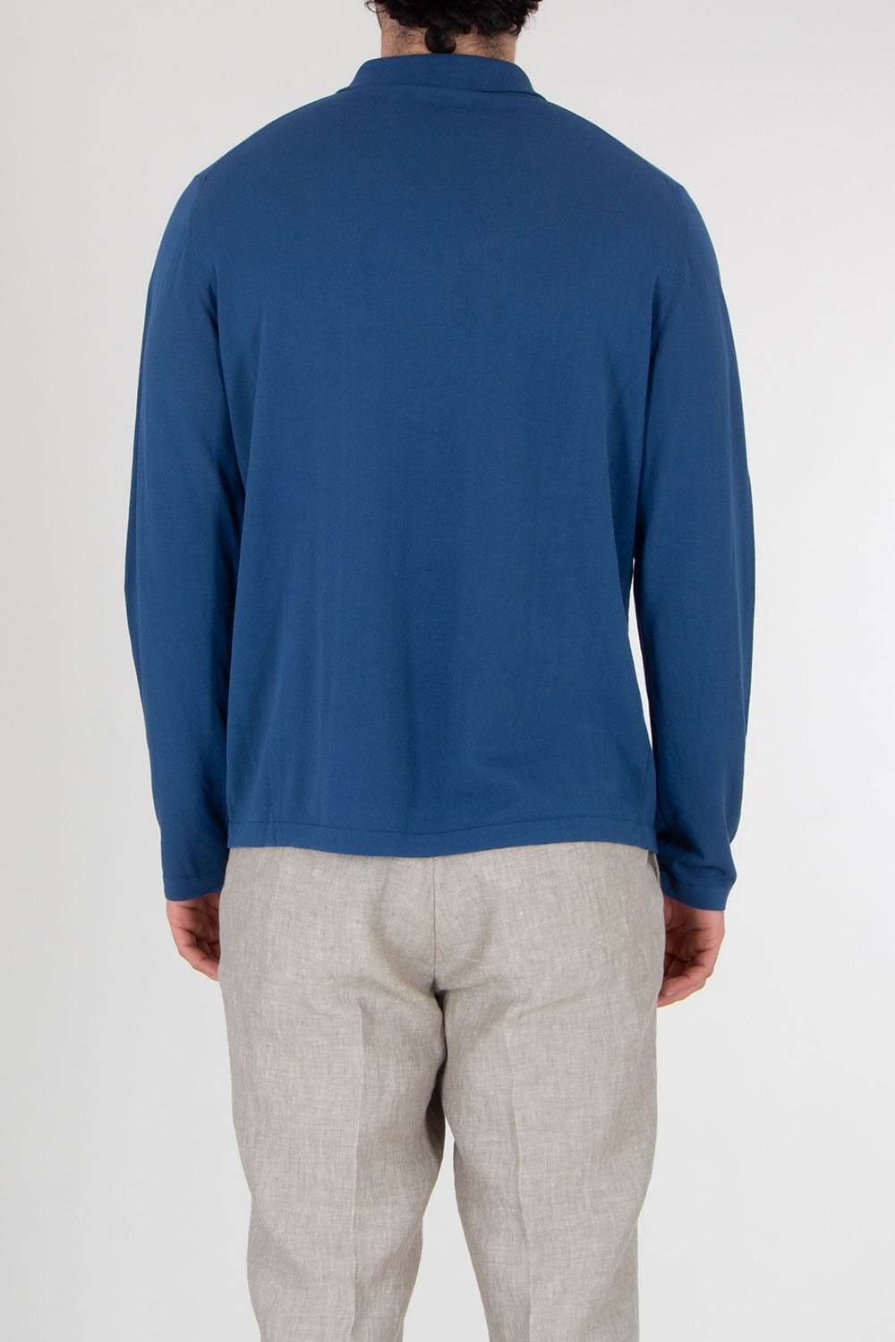 ROBERTO COLLINA Regular Fit Cotton Knit Shirt