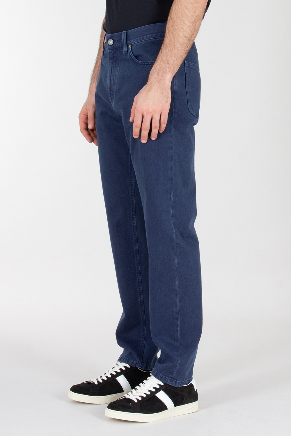 ZEGNA Slim Fit Washed Denim Jeans Roccia