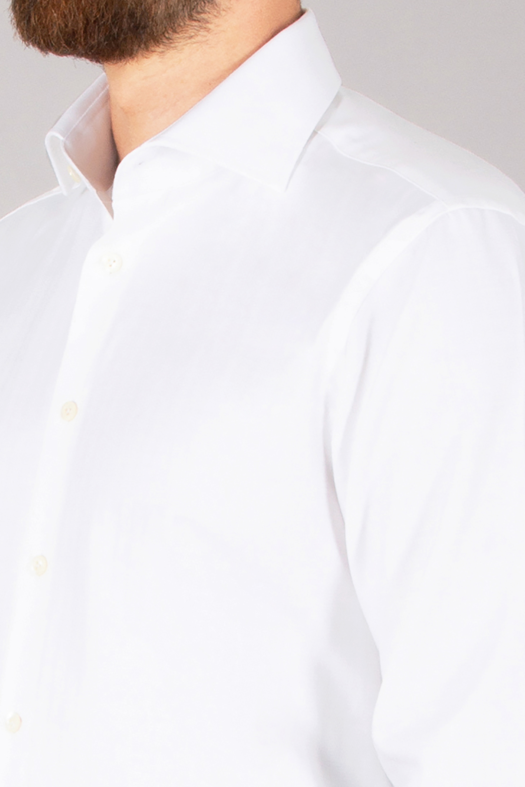 VAN LAACK Tailor Fit Herringbone Cotton Shirt Rivara-TF