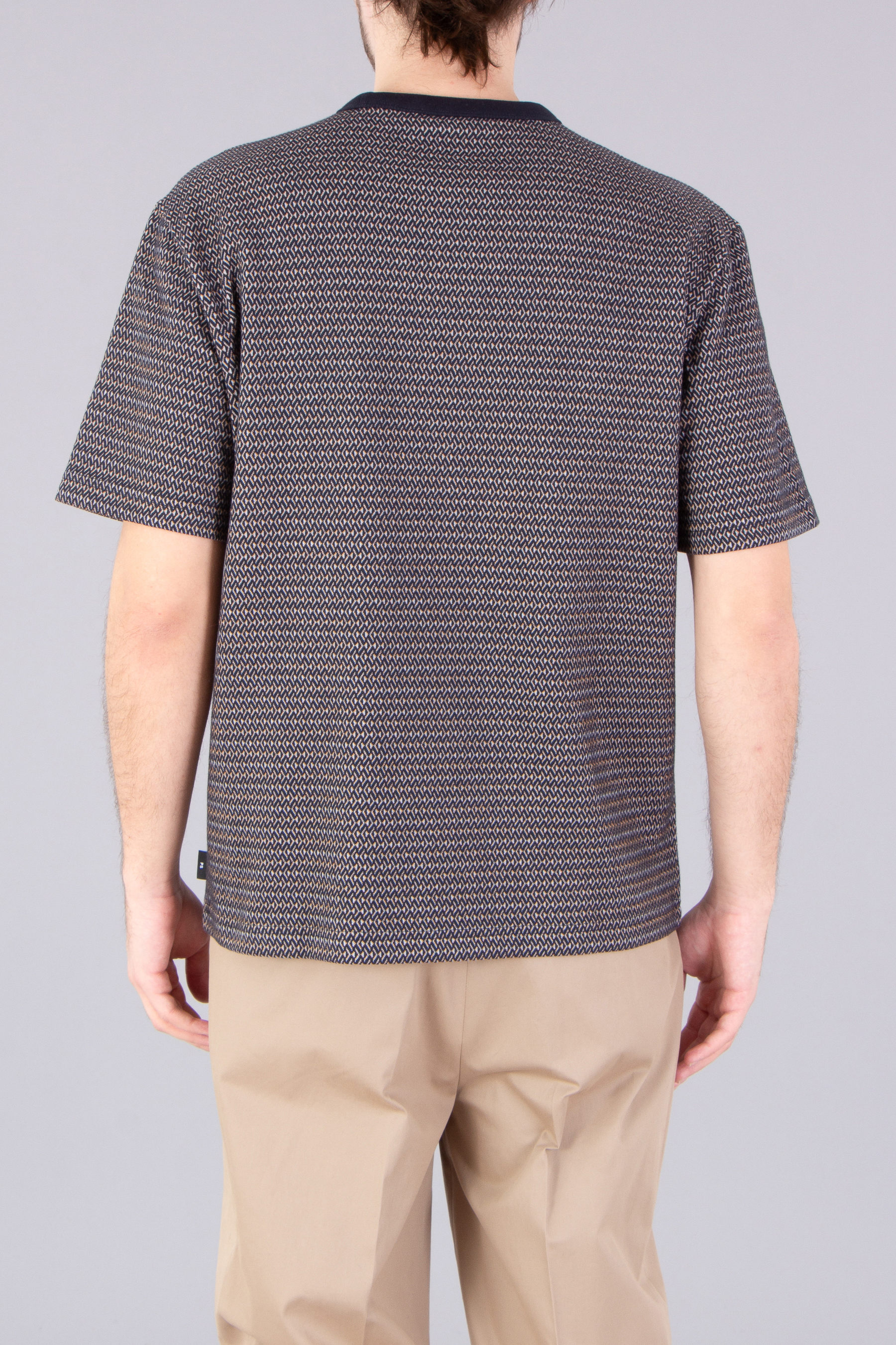 PAUL SMITH Casual Fit Patterned Cotton Blend T-Shirt