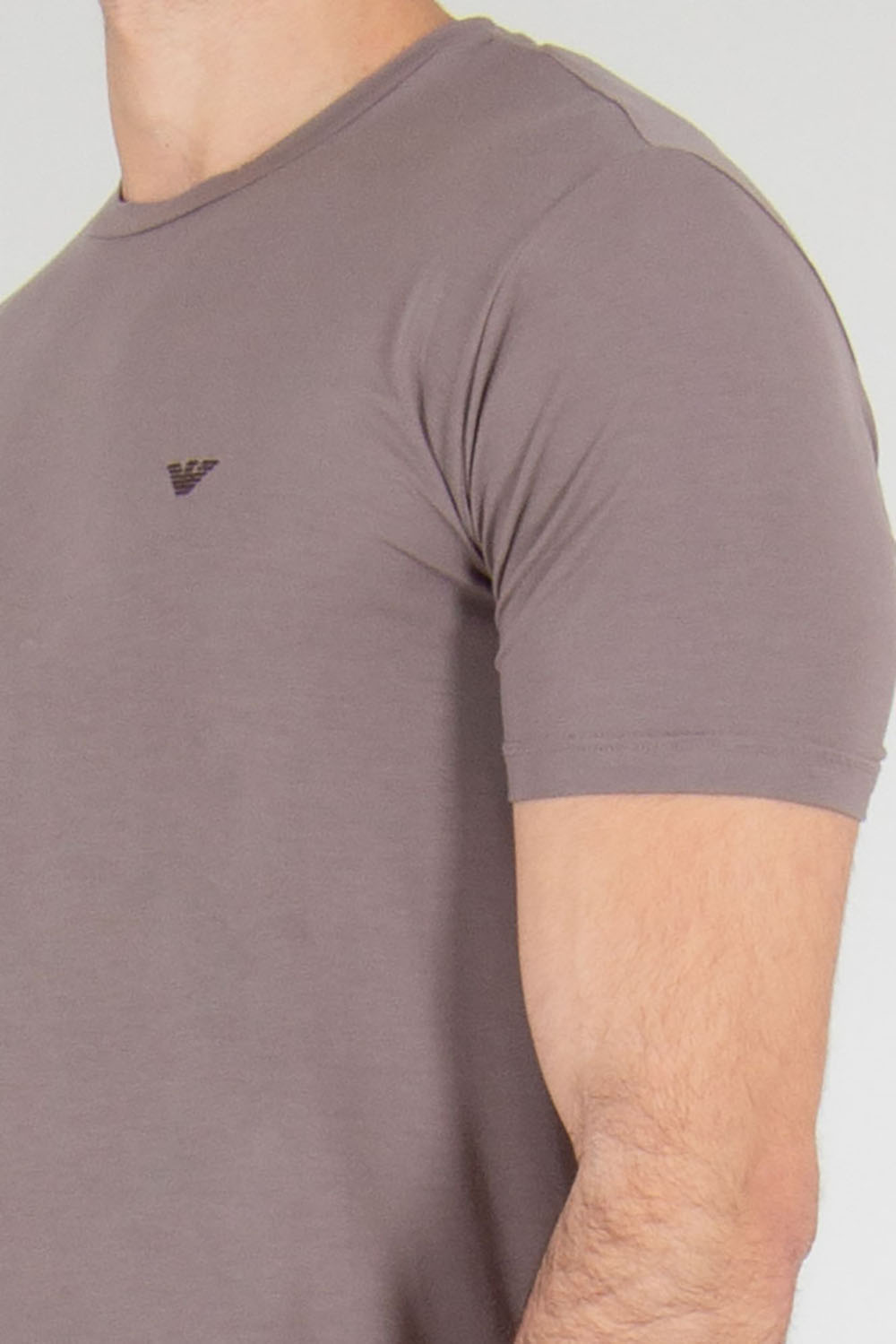 EMPORIO ARMANI Fitted Modal Stretch Jersey Short-Sleeve Pyjama 