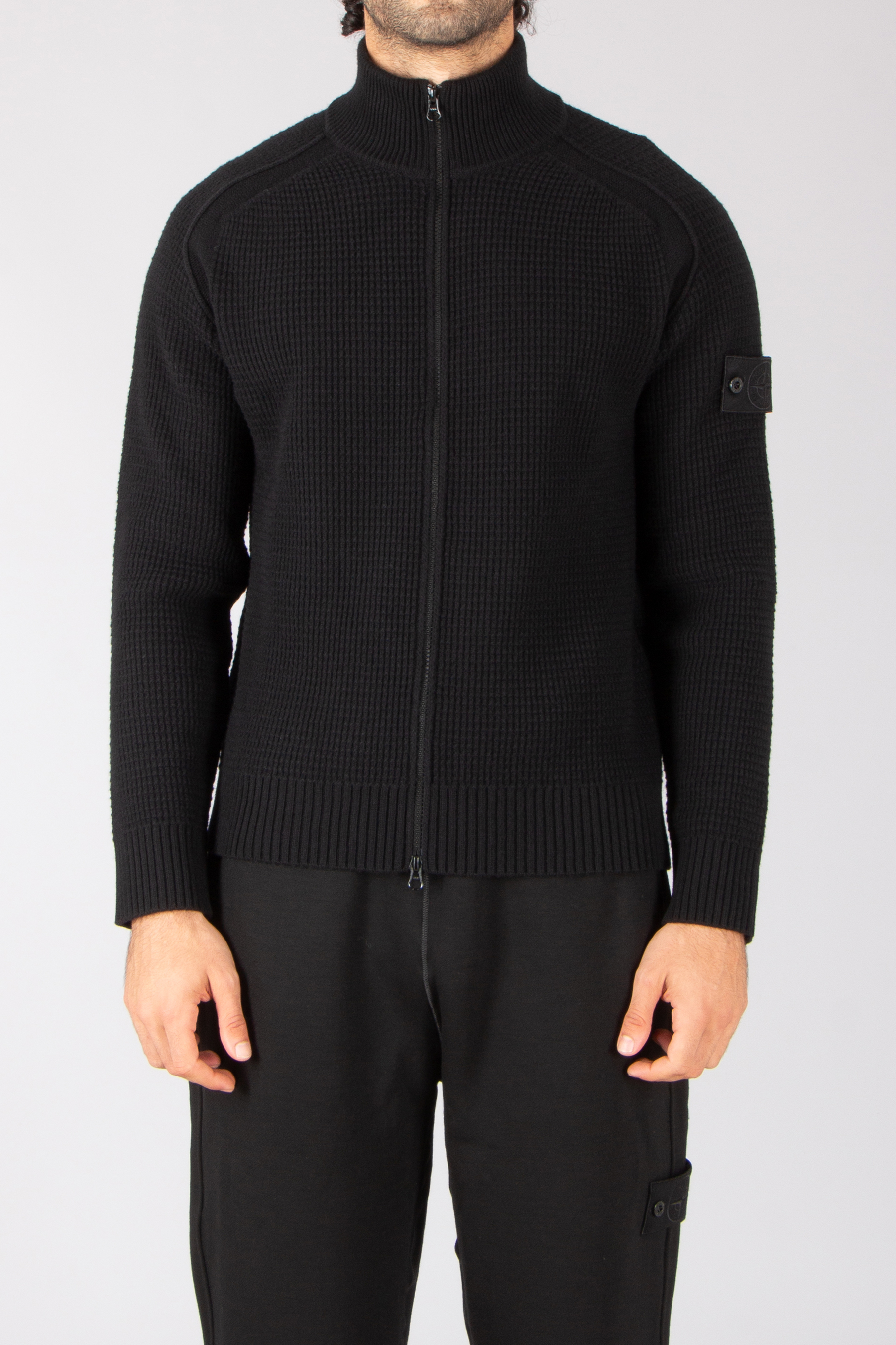 STONE ISLAND Ribbed Soft Organic Cotton Sweater | XL