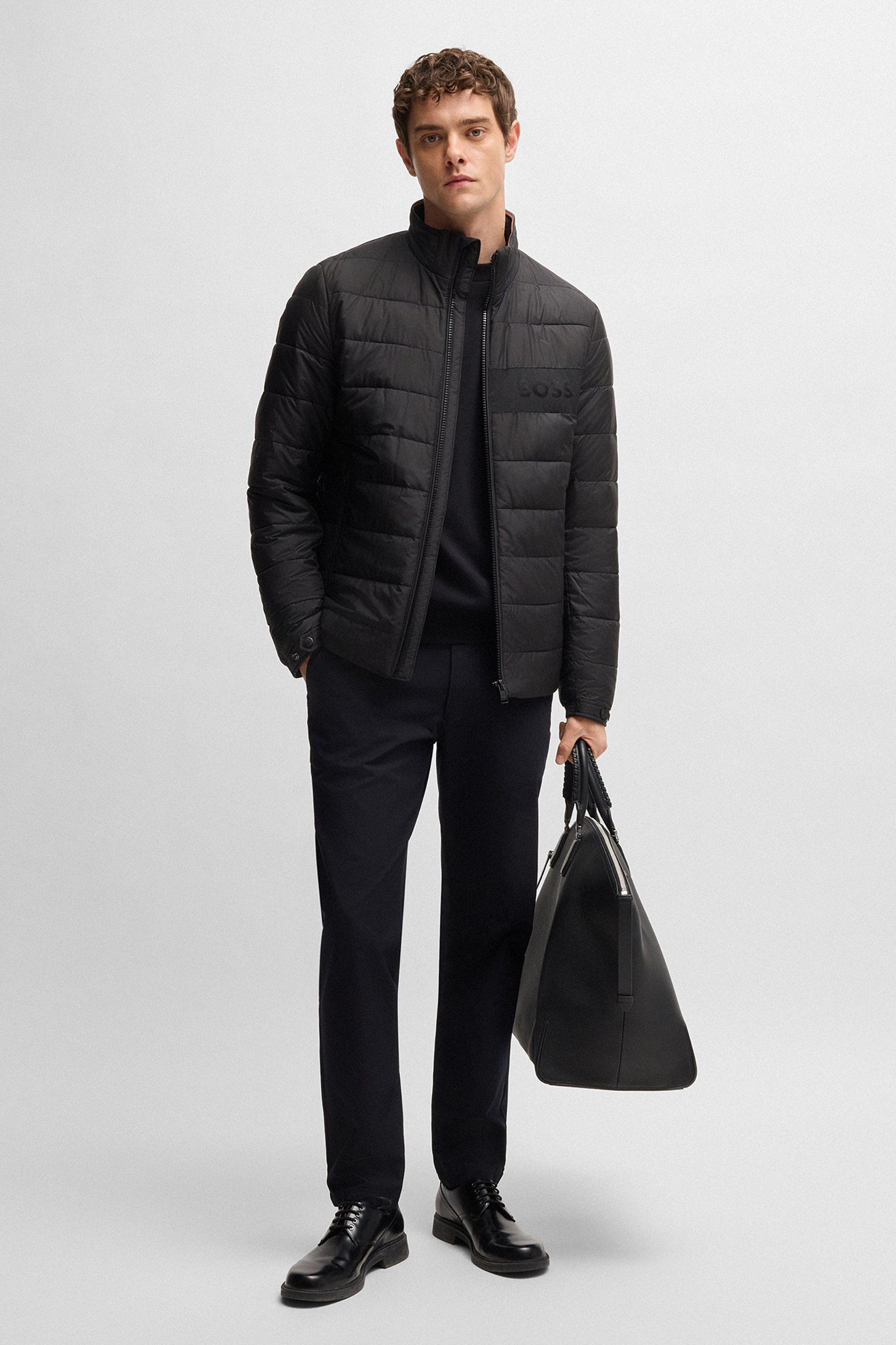 BOSS Regular Fit Recycled Polyester Jacket H-Cenitos BOSS Regular Fit Recycled Polyester Jacket H-Cenitos